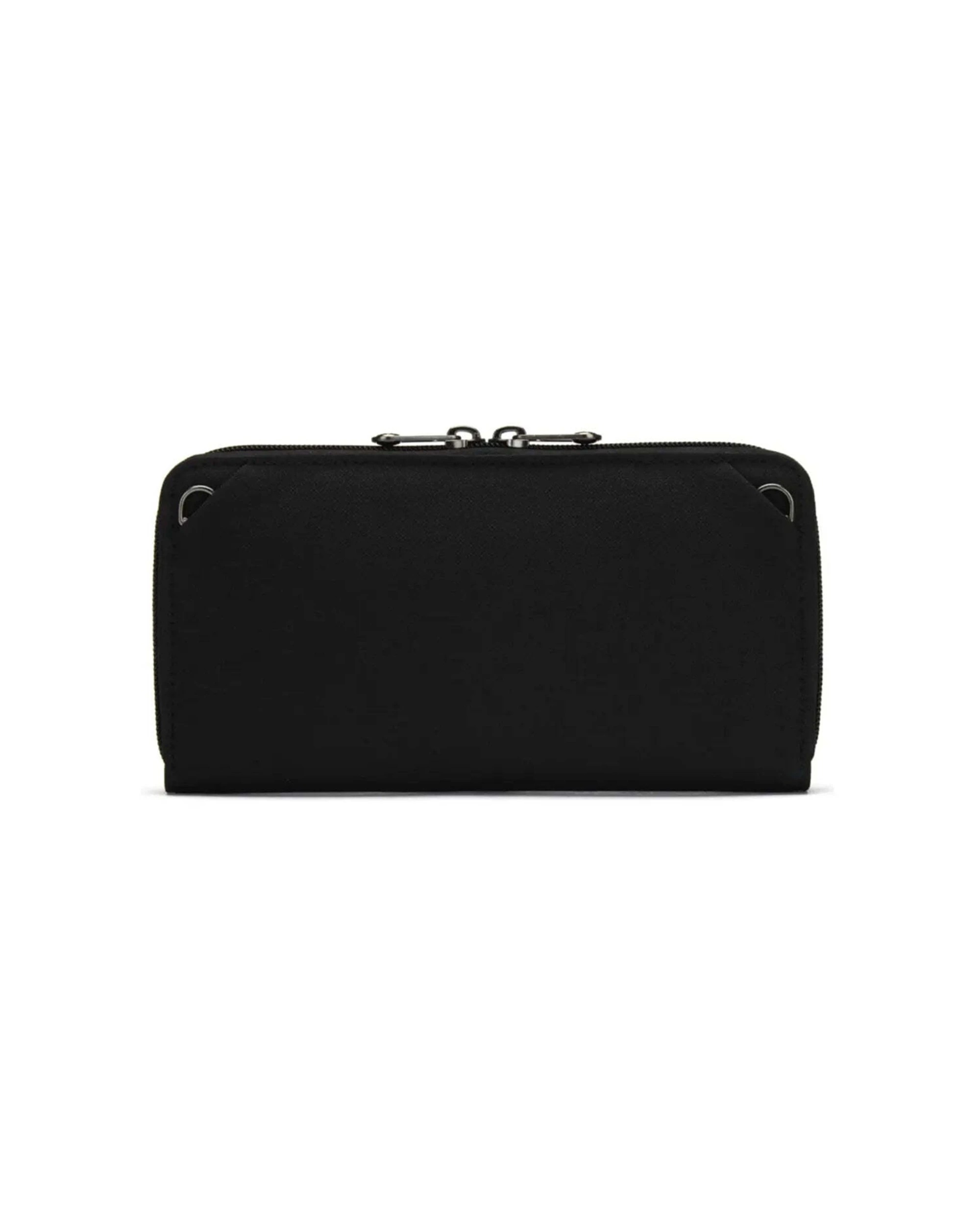4 Pacsafe RFIDsafe Continental Wallet RFID Blocking Recycled Polyester Jet - Black, 4 of 8