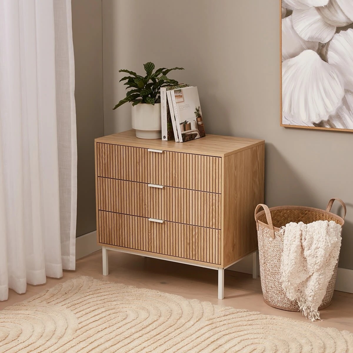 1 Isla 3 Drawer Chest, 1 of 9