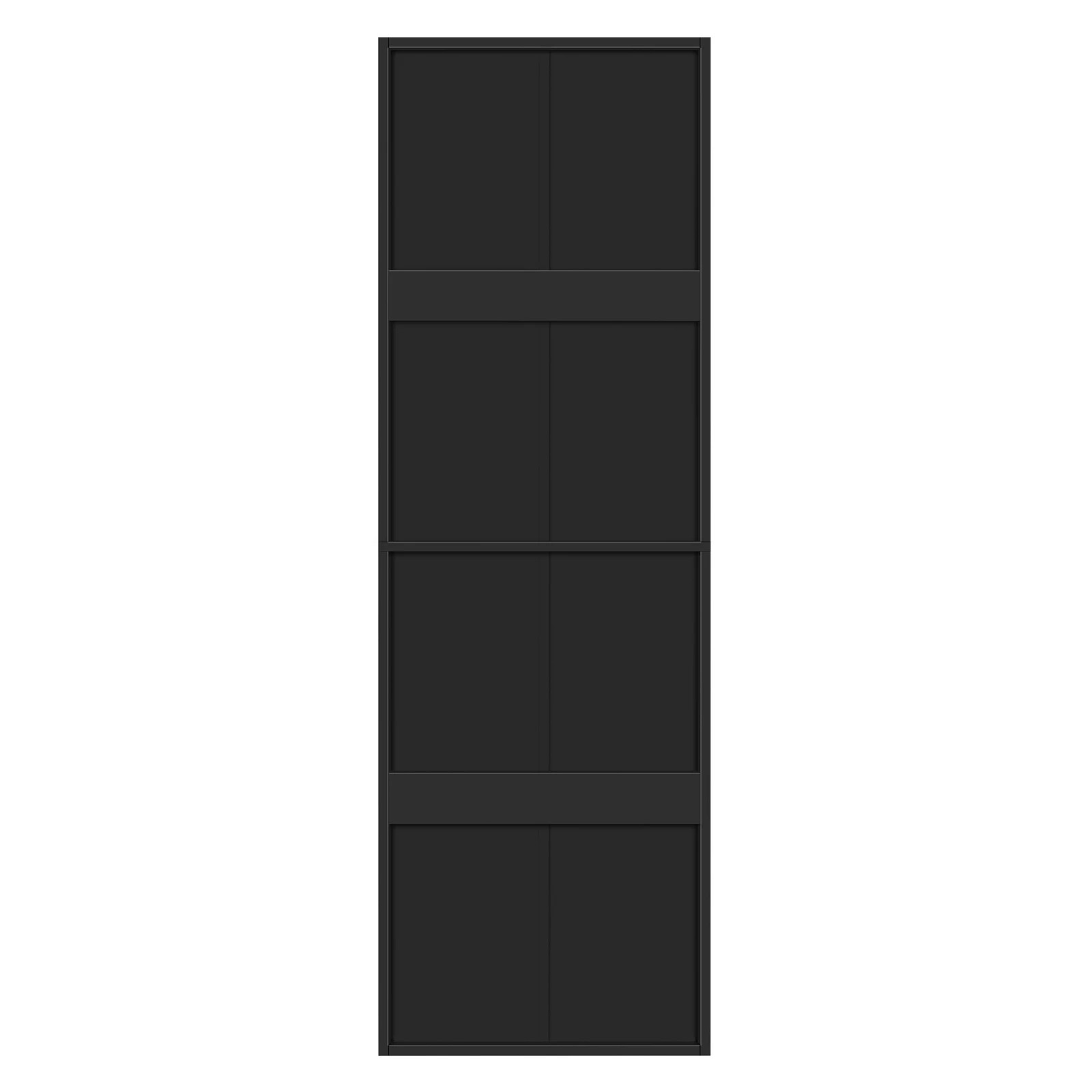 6 Alfordson Chest of 3 Drawers Office Storage Cabinet Tallboy Bedroom - Black, 6 of 10