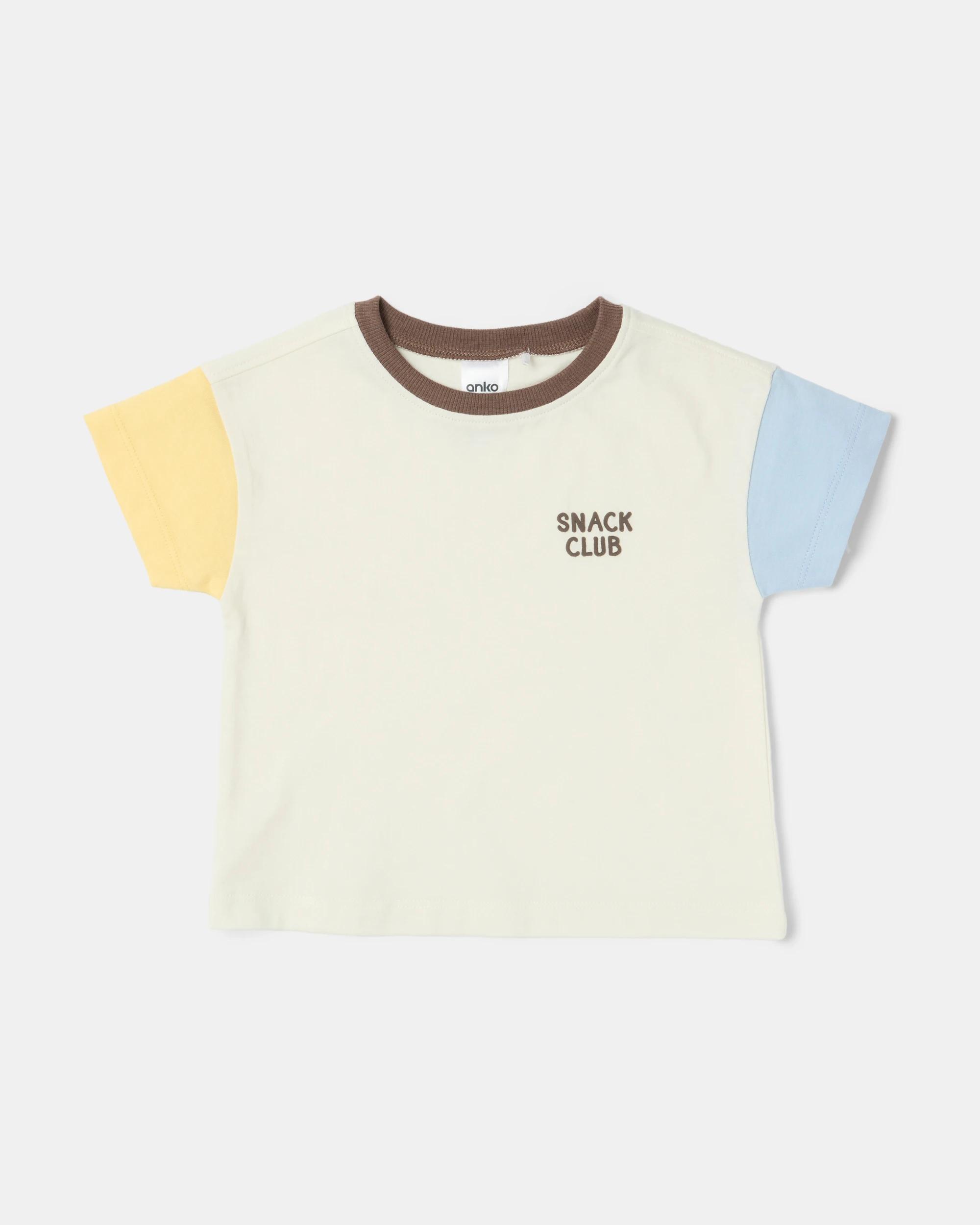 5 3 Pack Short Sleeve T-shirts Brwn Snack, 5 of 8
