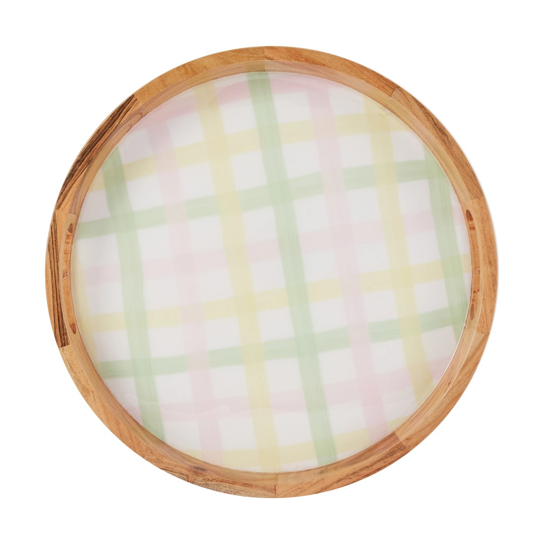 3 Check Enamel Tray, 3 of 5