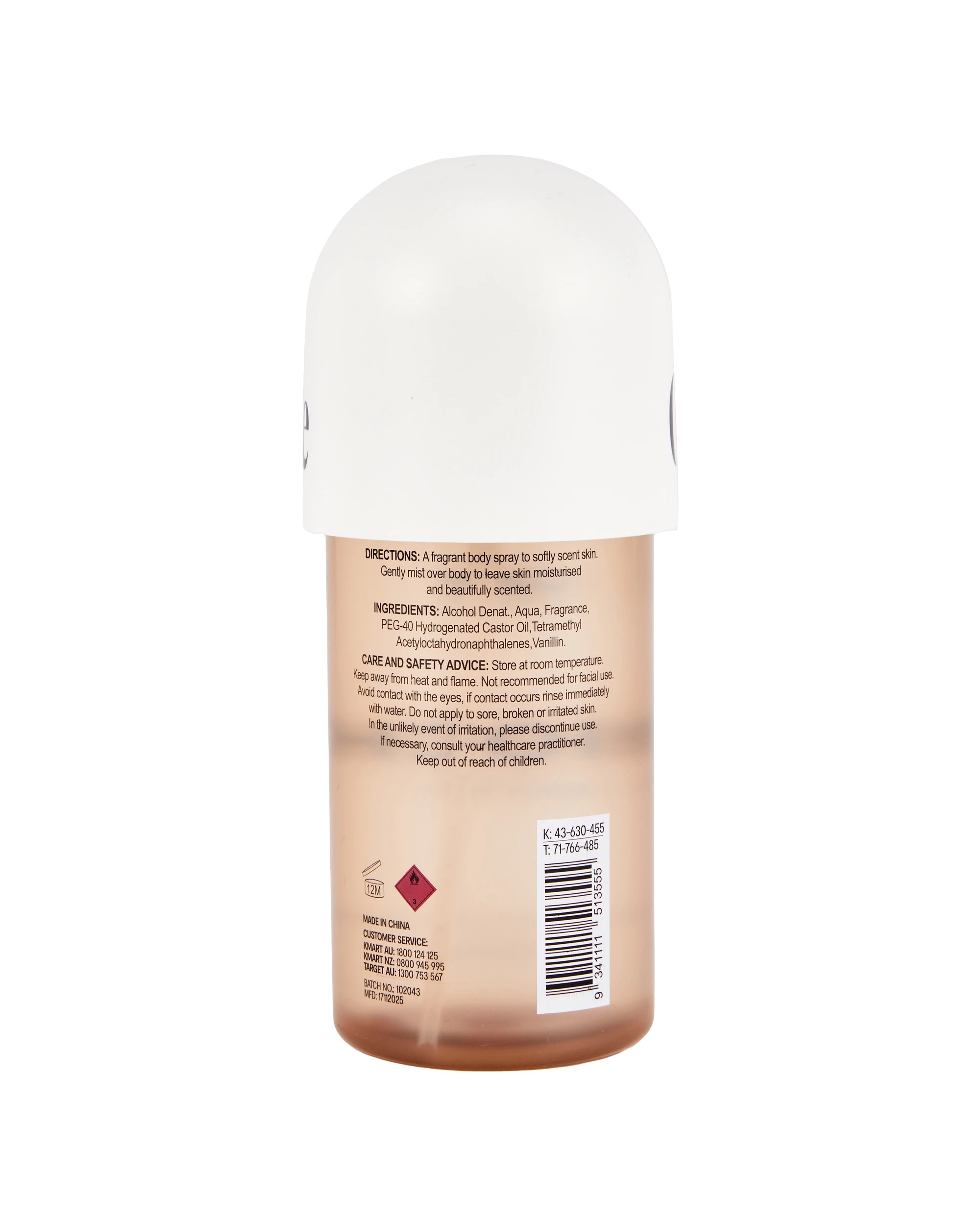 4 OXX Fragrance Brioche Body Mist 170ml - Sea Salt, Maple and Vanilla, 4 of 4