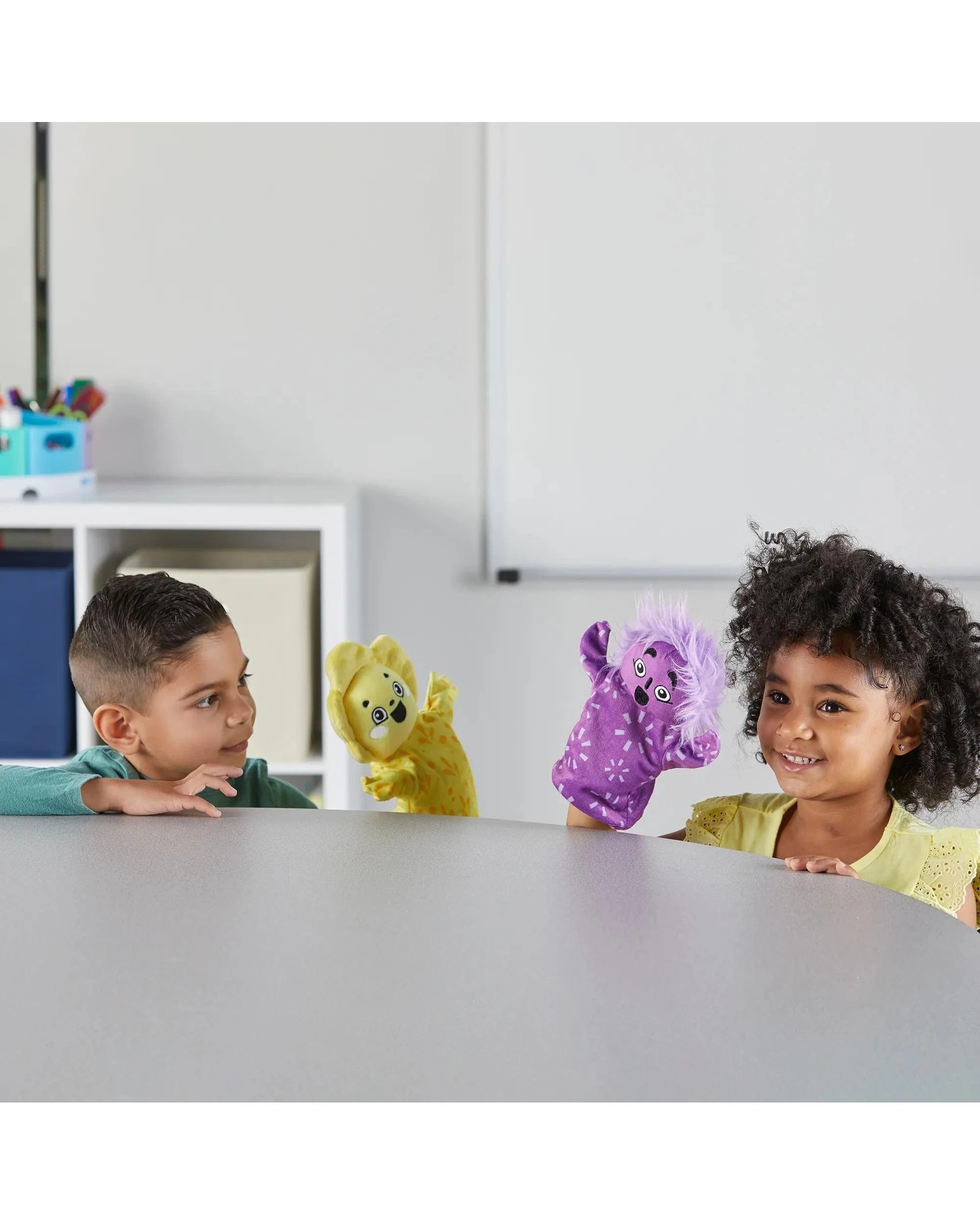 7 Hand2Mind Feelings Family Hand Puppets, 7 of 7