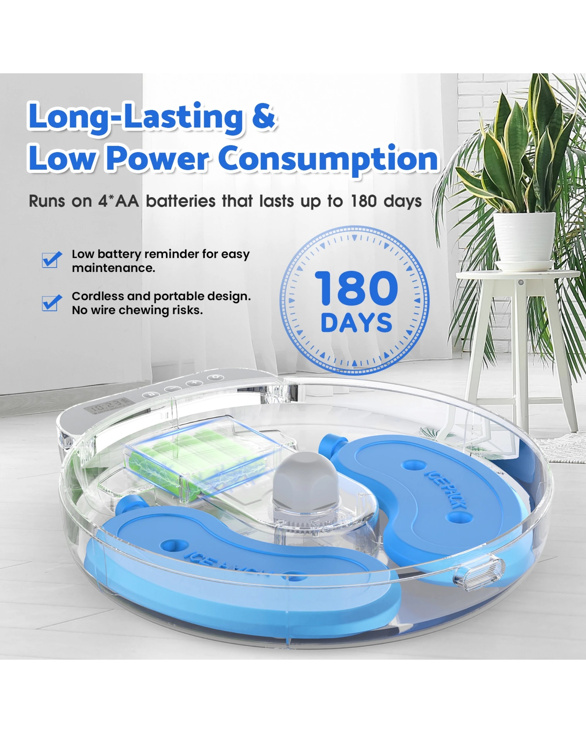 4 Advwin Pet Swimming Pool Dog Pool Bath Tub Foldable, 4 of 6