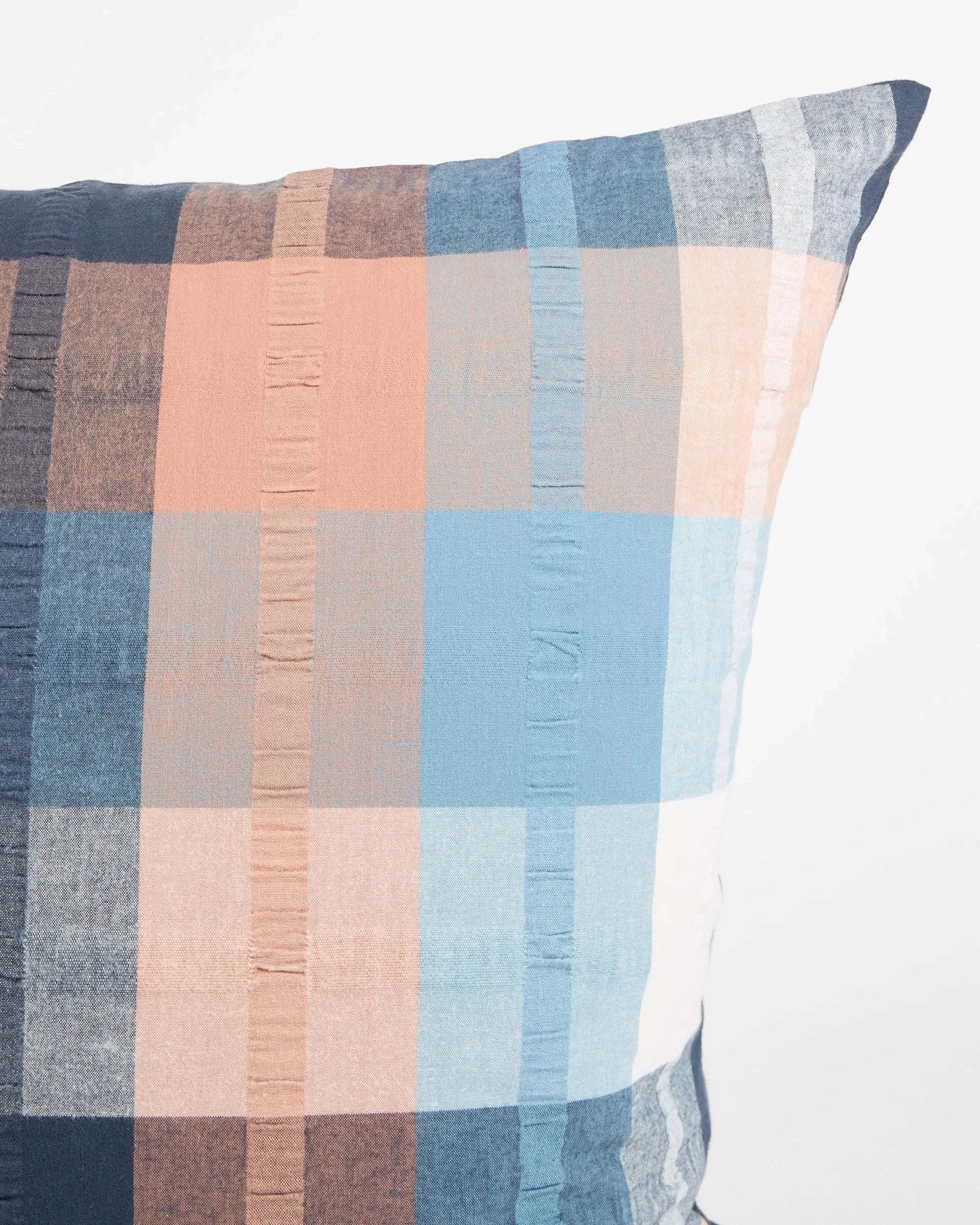 3 Target Elijah Flannelette European Pillowcase - Queen Bed - Blue, 3 of 4