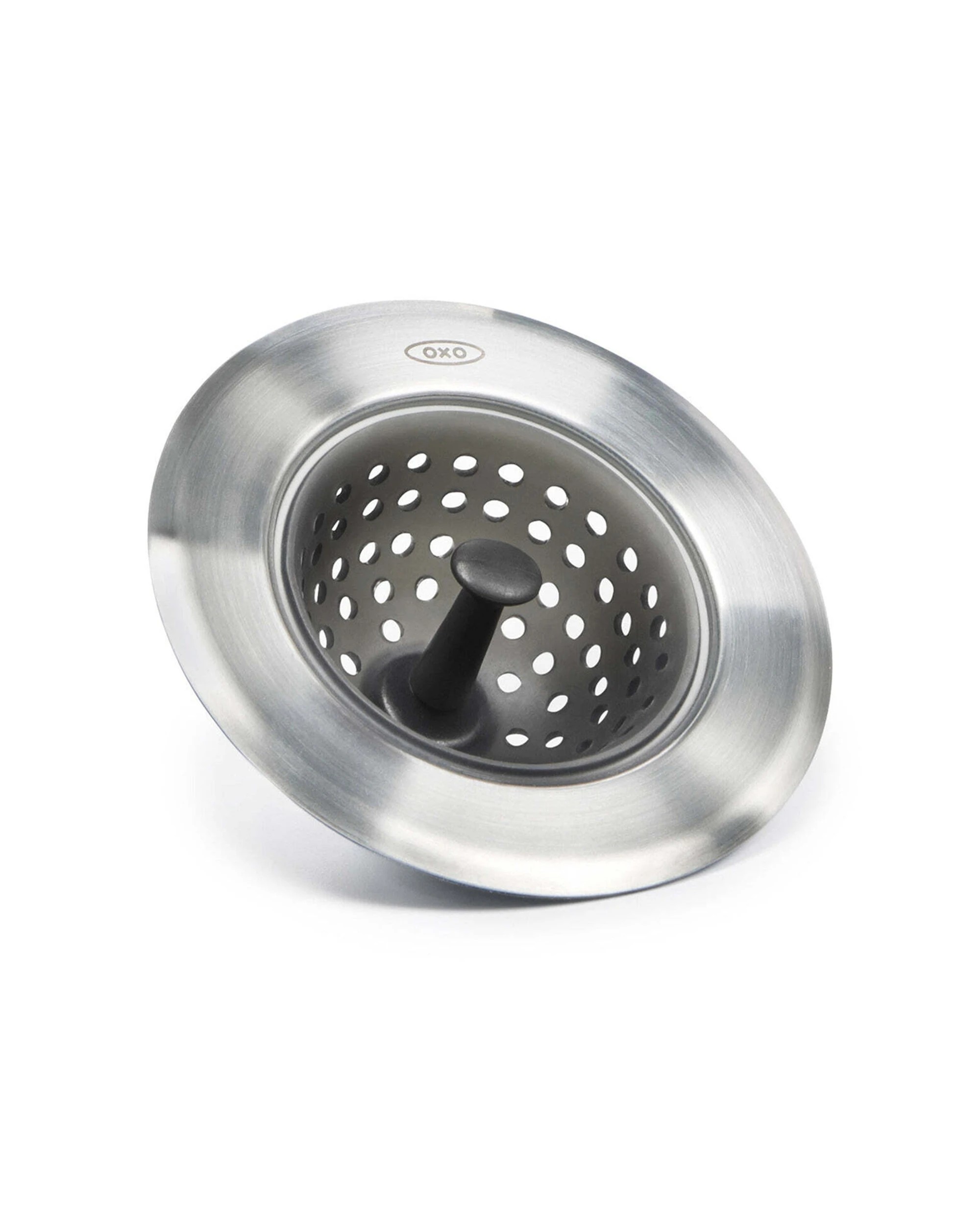 1 Oxo Silicone Sink Strainer Kitchen Drain Waste Filter Non-Scratch Dishwash - Black, 1 of 1