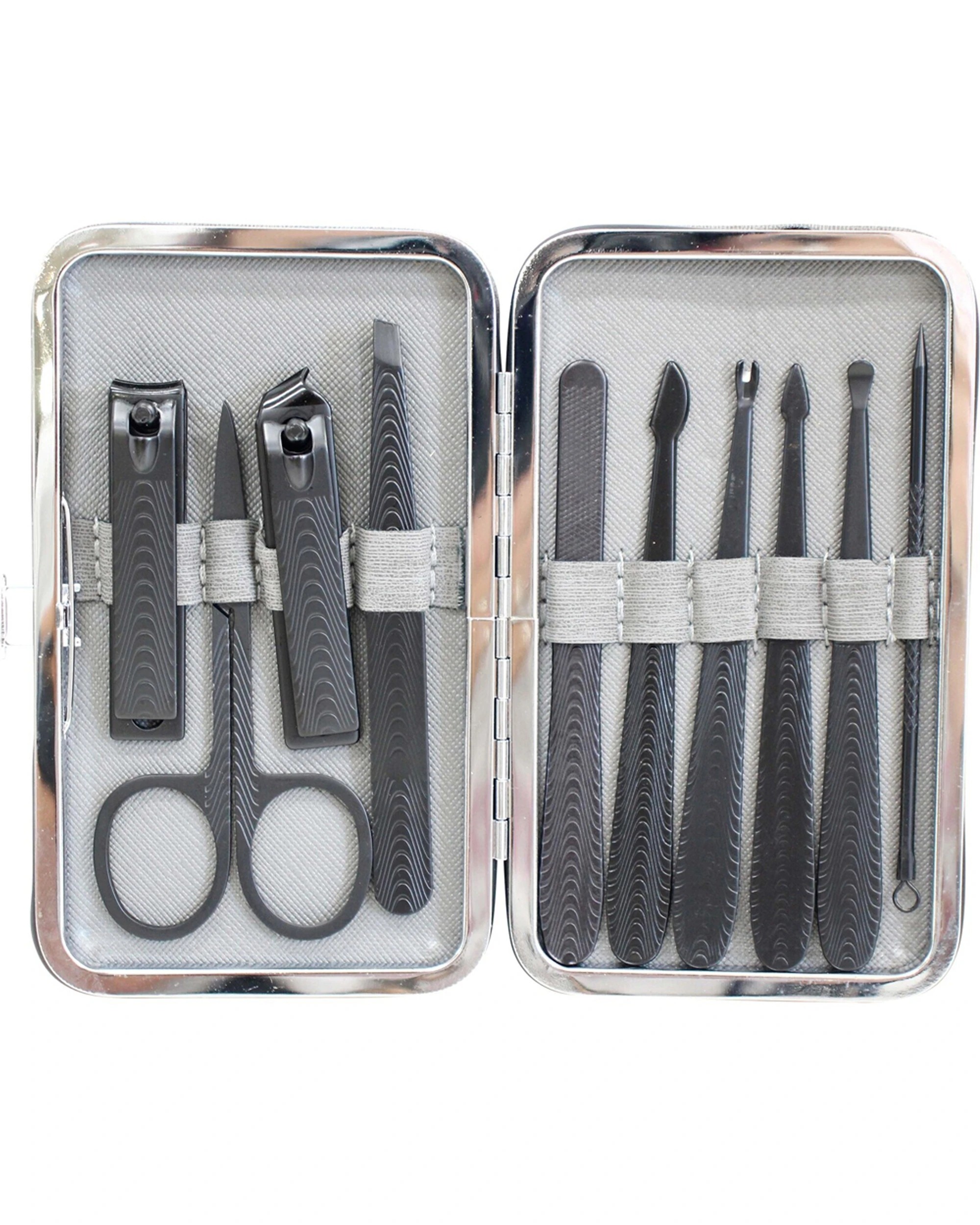 1 LVD 11pc LVD Metal Plastic 12.5cm Manicure Set Clipper Cuticle Kit - Multi, 1 of 2