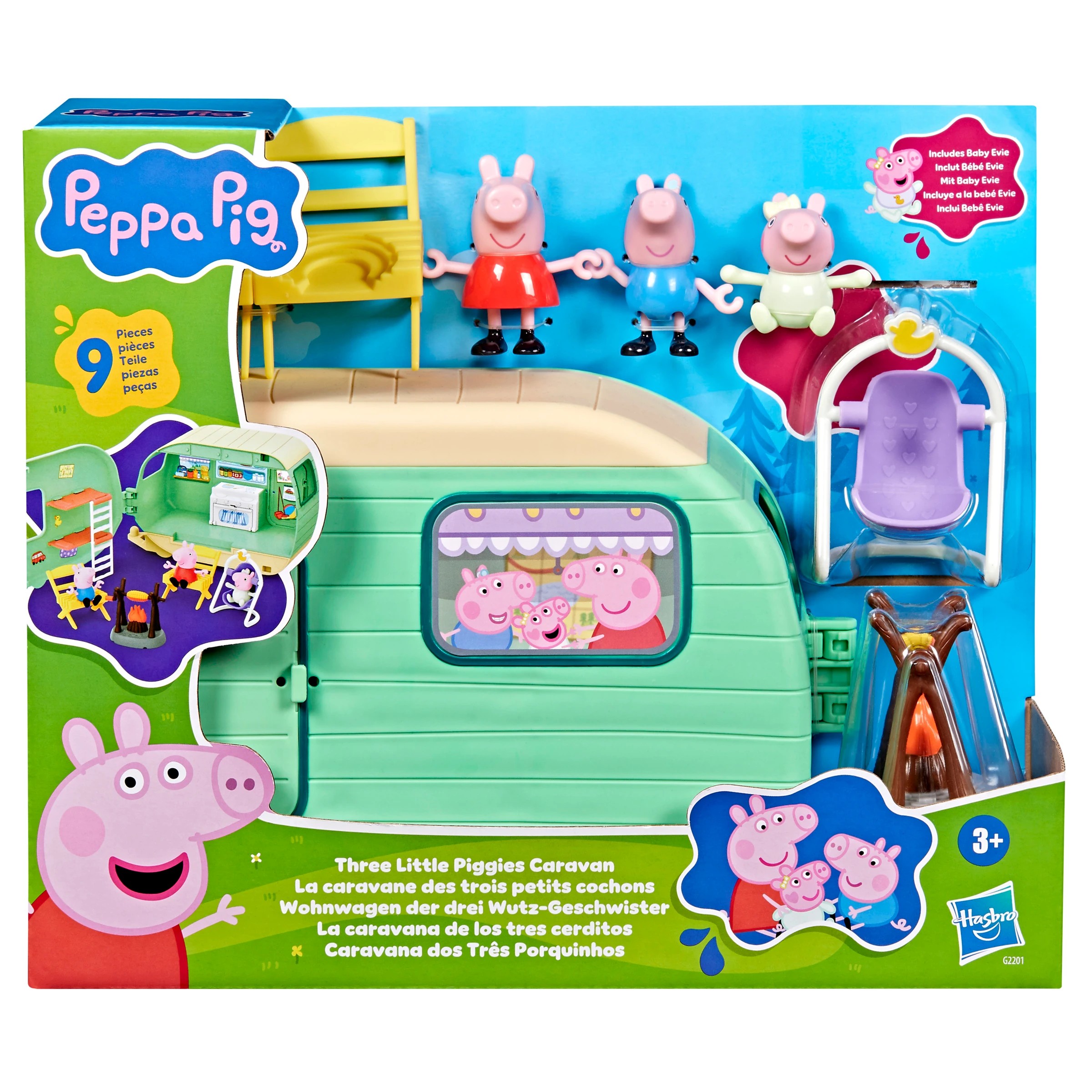 1 Peppa Pig Caravan: Three Little Piggies Caravan, 1 of 4