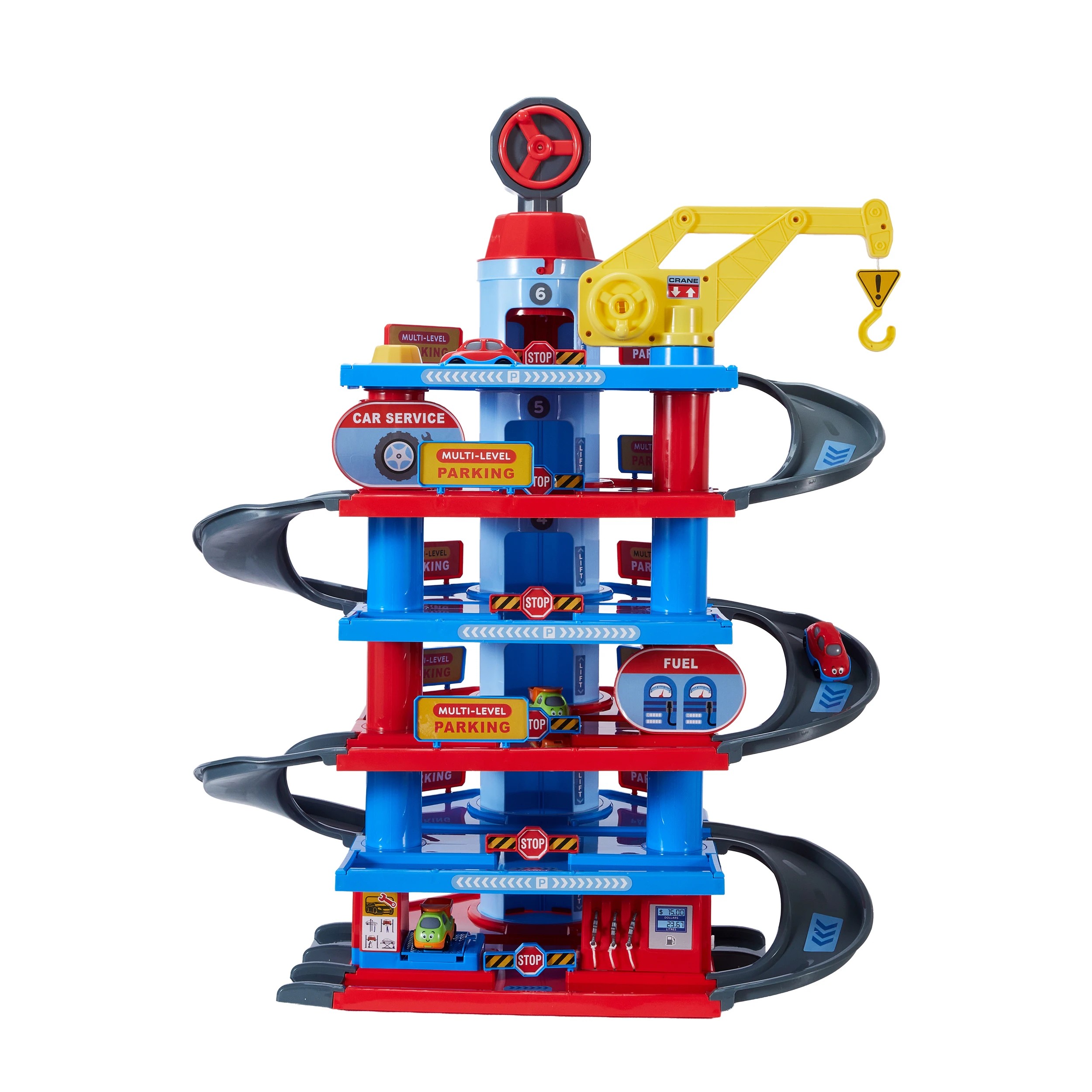 2 75 Piece Multi Storey Garage Play Set, 2 of 9