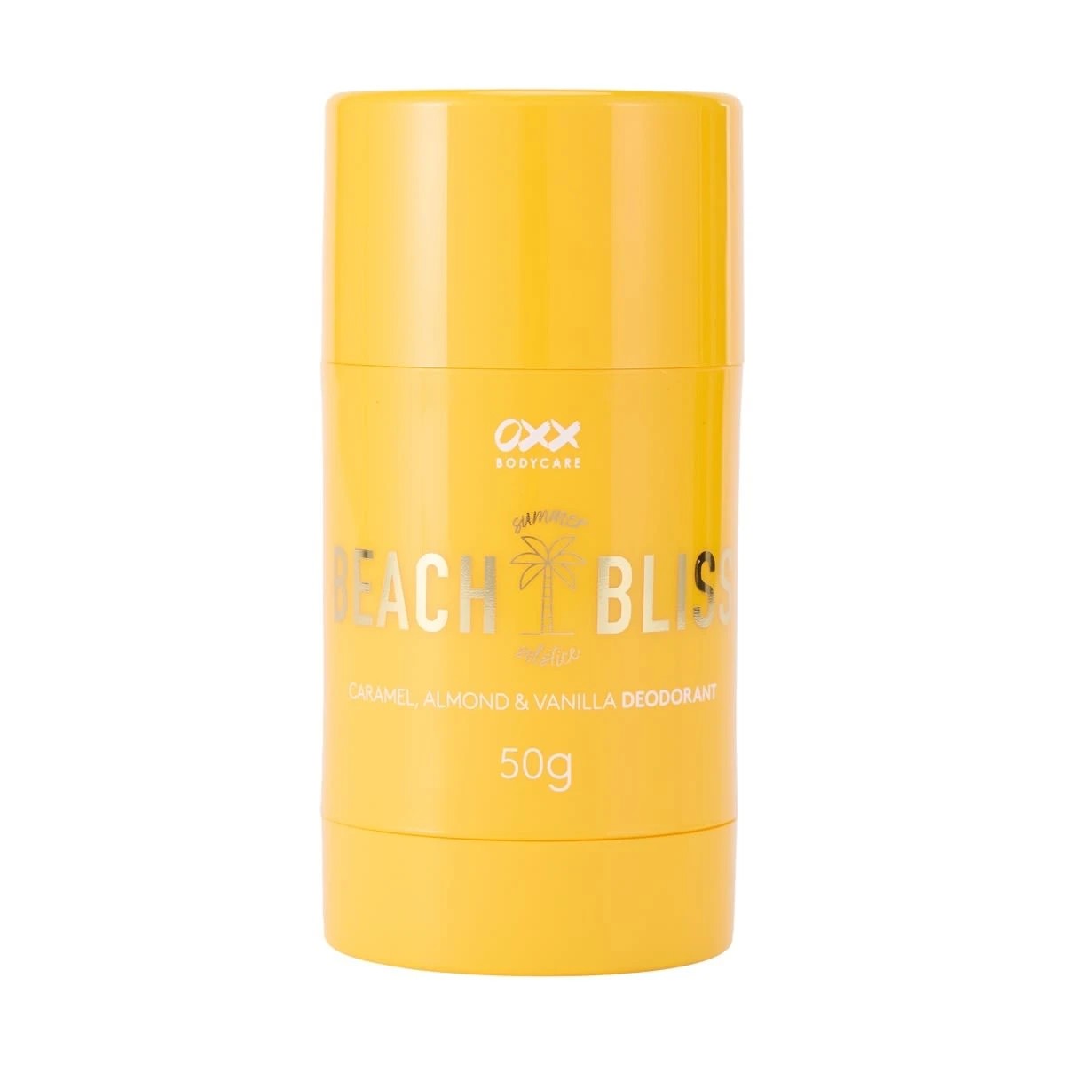 1 OXX Bodycare Beach Bliss Summer Solstice Deodorant 50g - Caramel, Almond and Vanilla, 1 of 5
