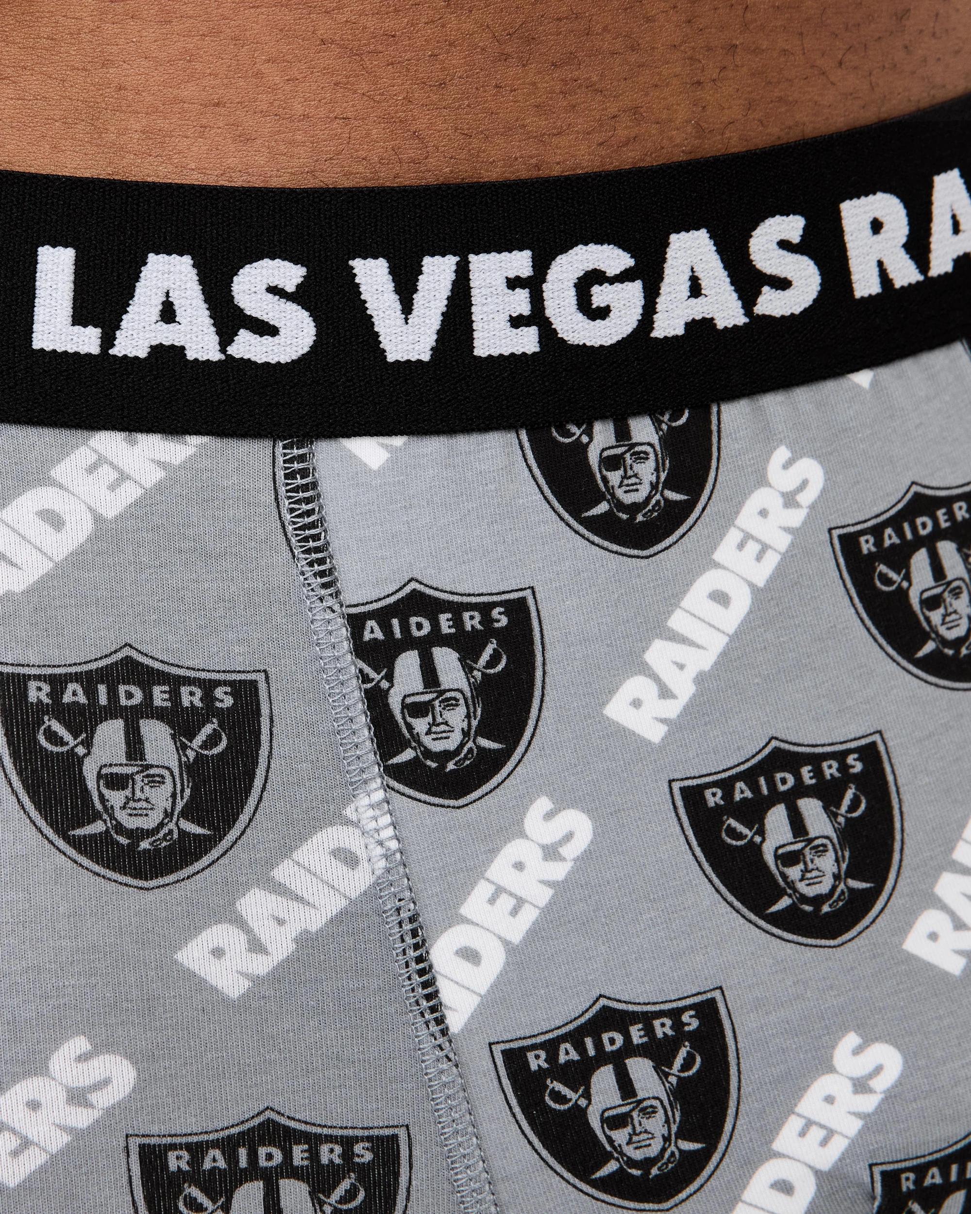 6 2 Pack NFL Adult Trunks Raiders, 6 of 9