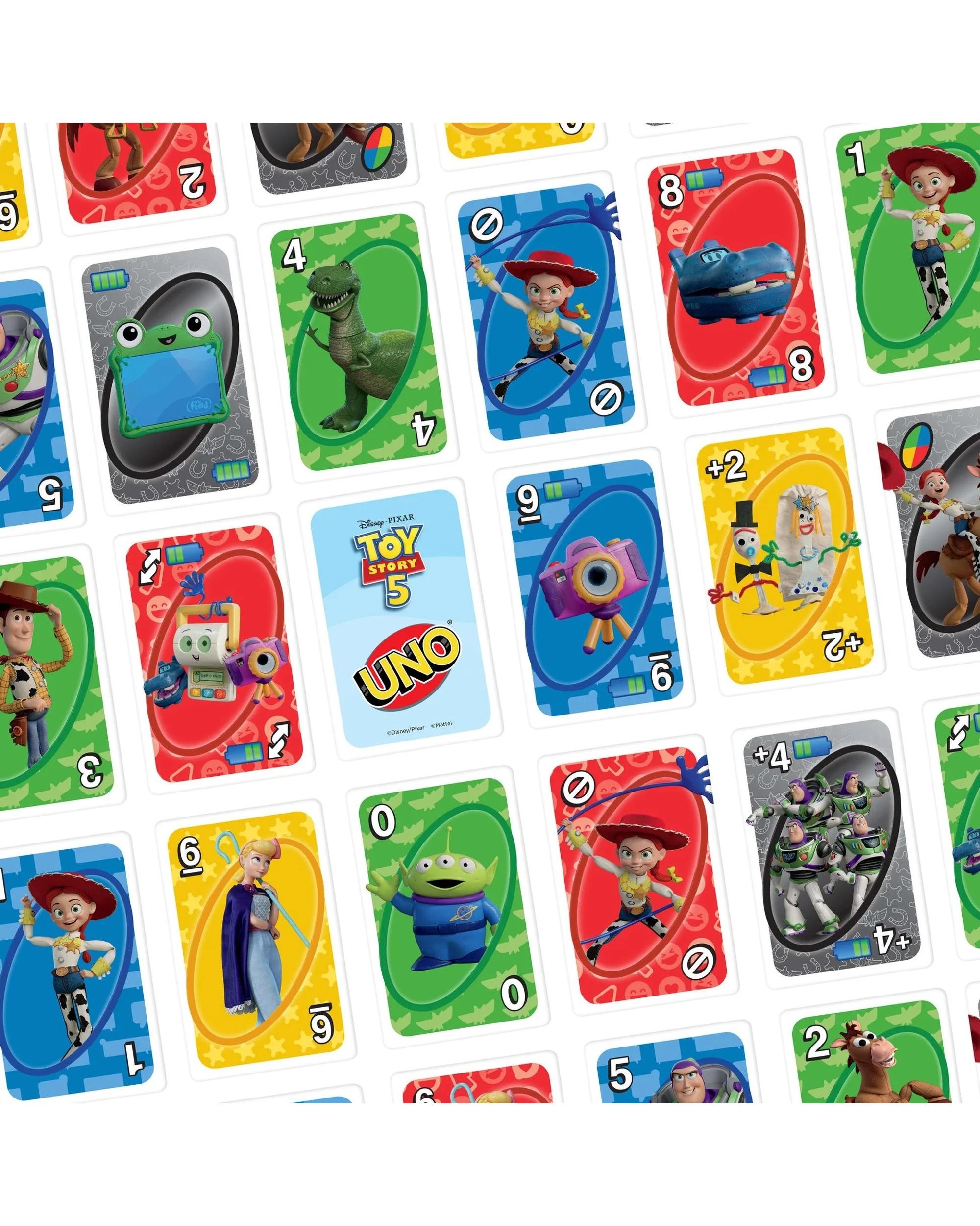 3 Uno Toy Story 5 Card Game, 3 of 6