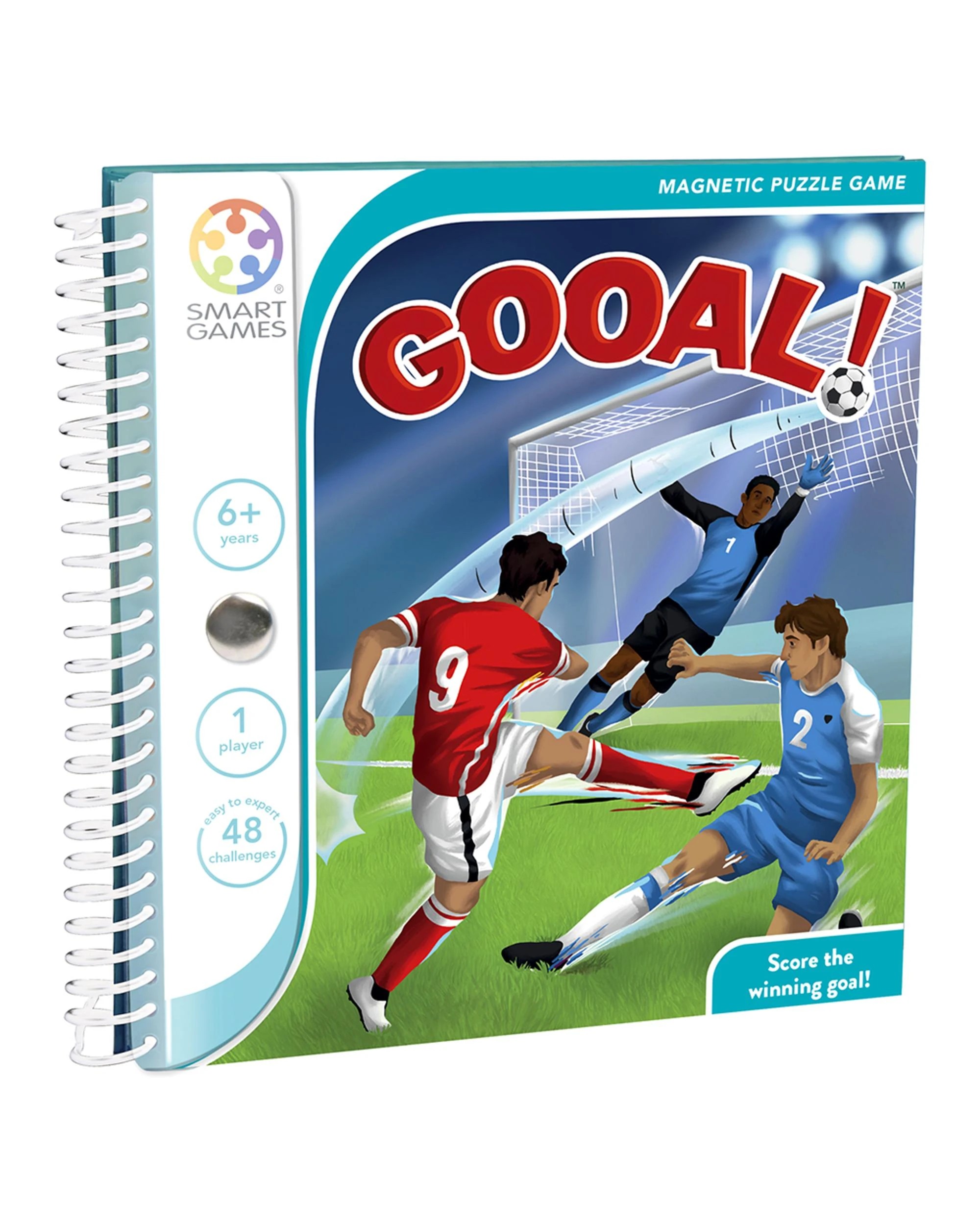 1 Smart Games Gooal! Magnetic Travel Puzzle Game, 1 of 2