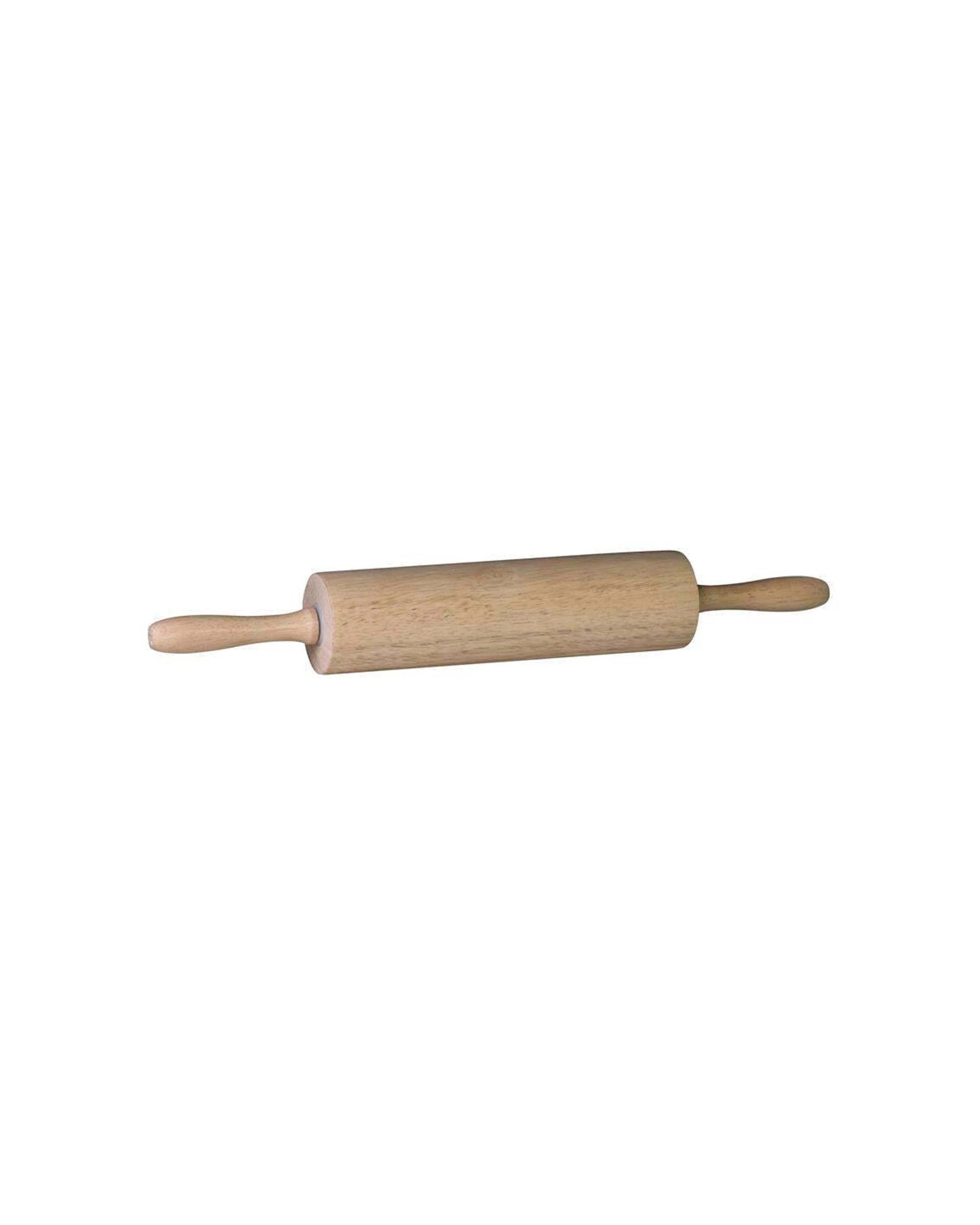 2 Avanti Classic 43cm Rolling Pin 6cm Diameter Smooth Rolling Wooden Baking Roller - Brown, 2 of 3