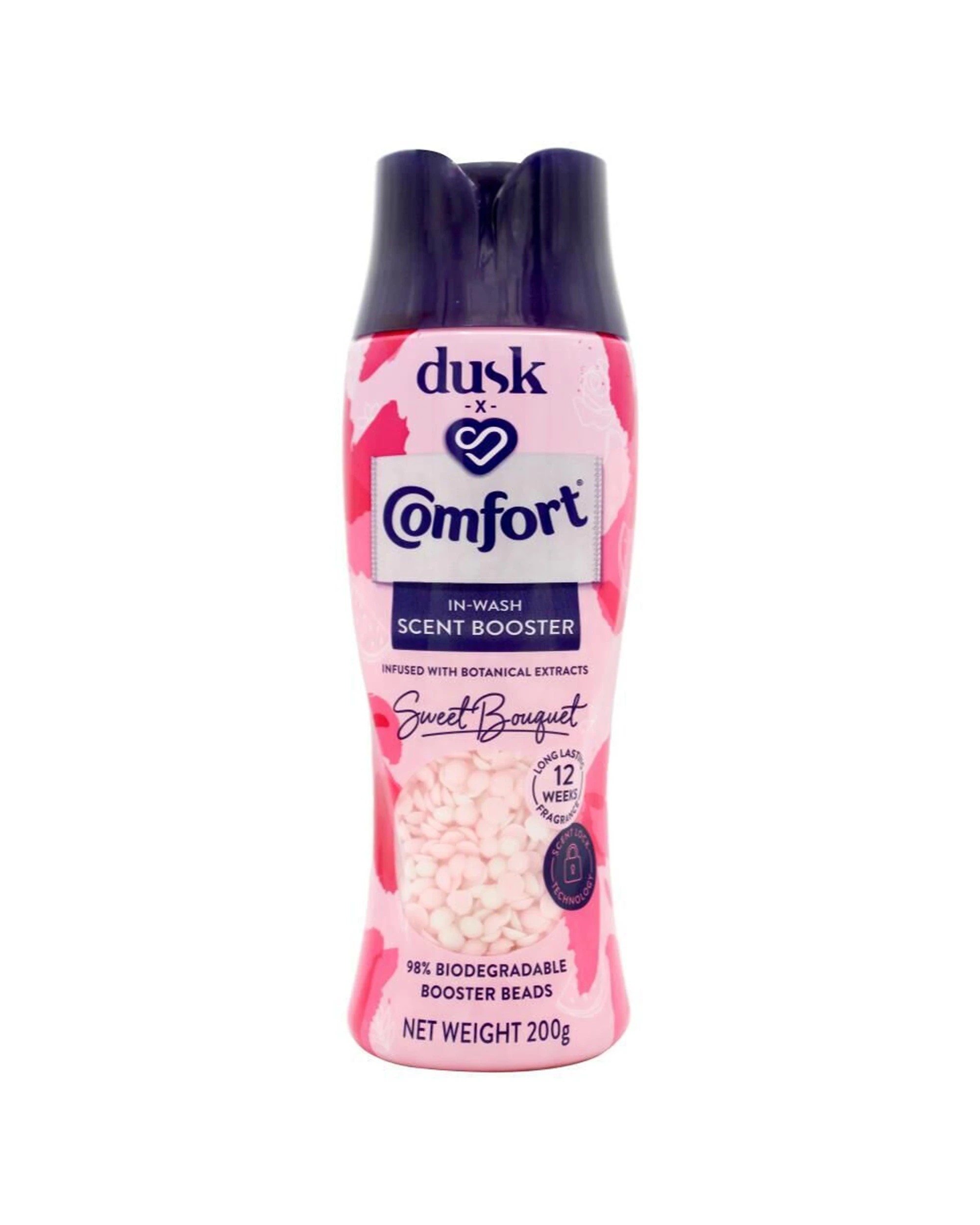 2 Comfort Dusk In Wash Scent Booster 6 Pack Sweet Bouquet 200g Fabric Freshner - Pink, 2 of 4