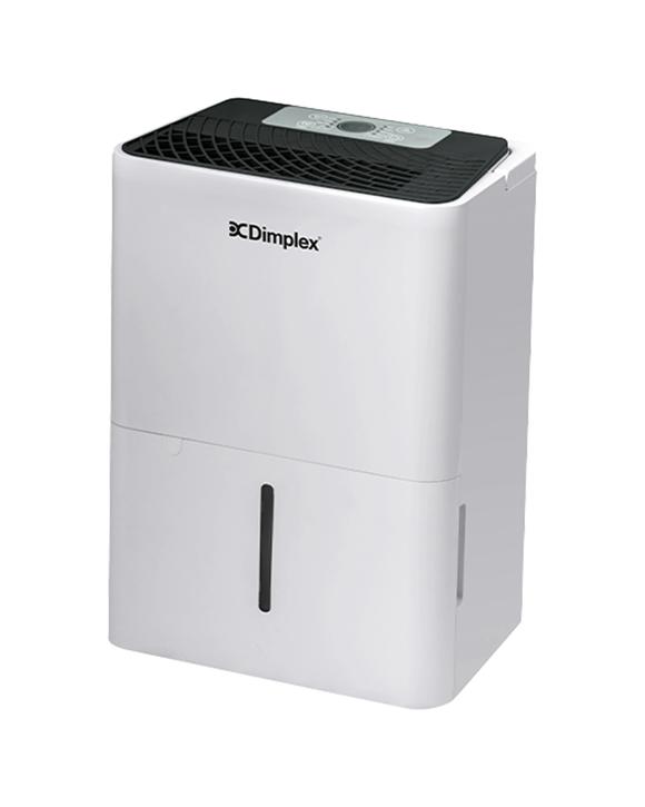 Dimplex Dc12depur 12l 270w Portable Dehumidifier W/hepa Air Cleaner/purifier - White