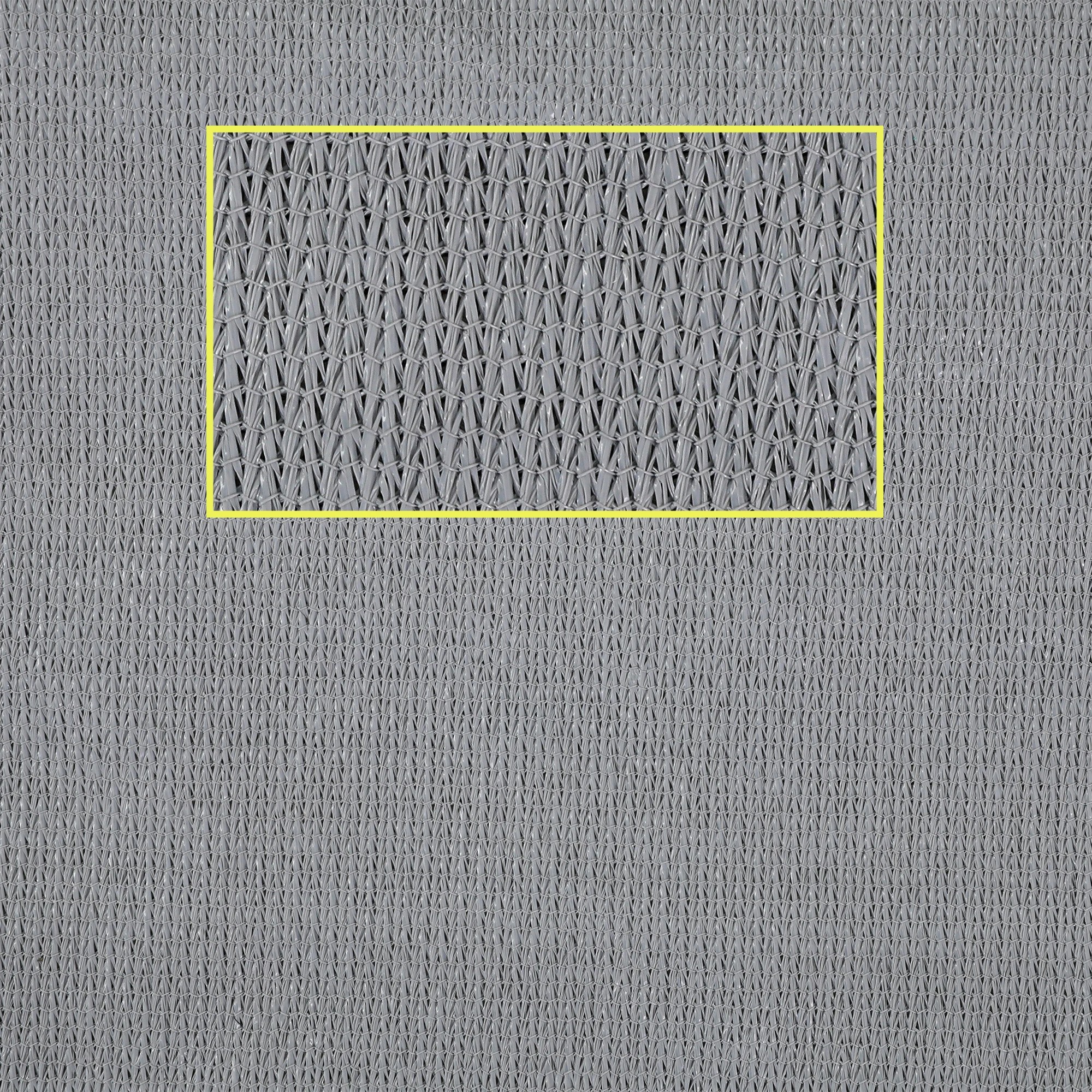 5 Instahut Sun Shade Sail Cloth 98% UV Block Outdoor Canopy Rectangle 2X5M - Grey, 5 of 8