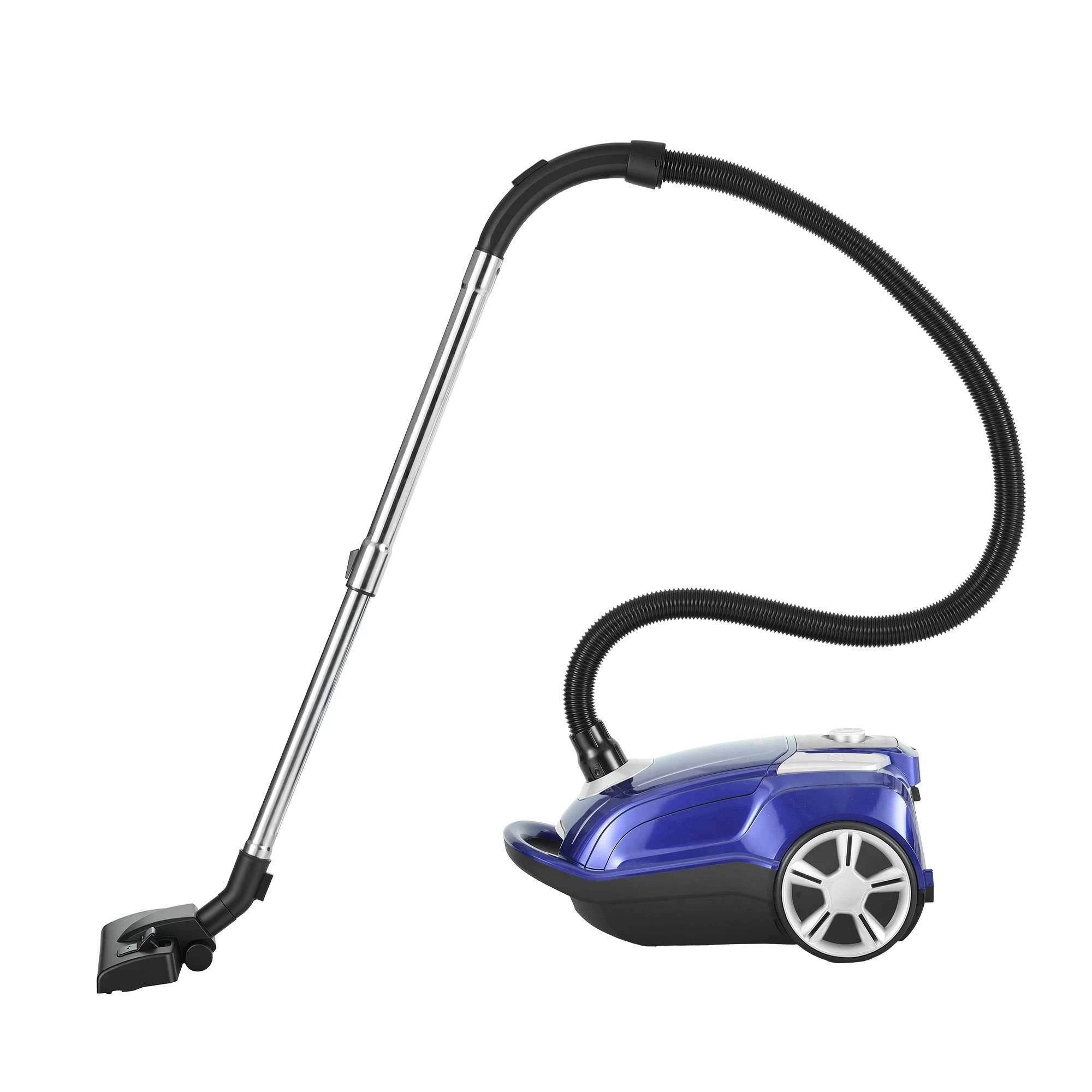 2 DEVANTI Bagged Vacuum Cleaner Powerful Suction for Carpet Wood Tile Floor - Blue, 2 of 8