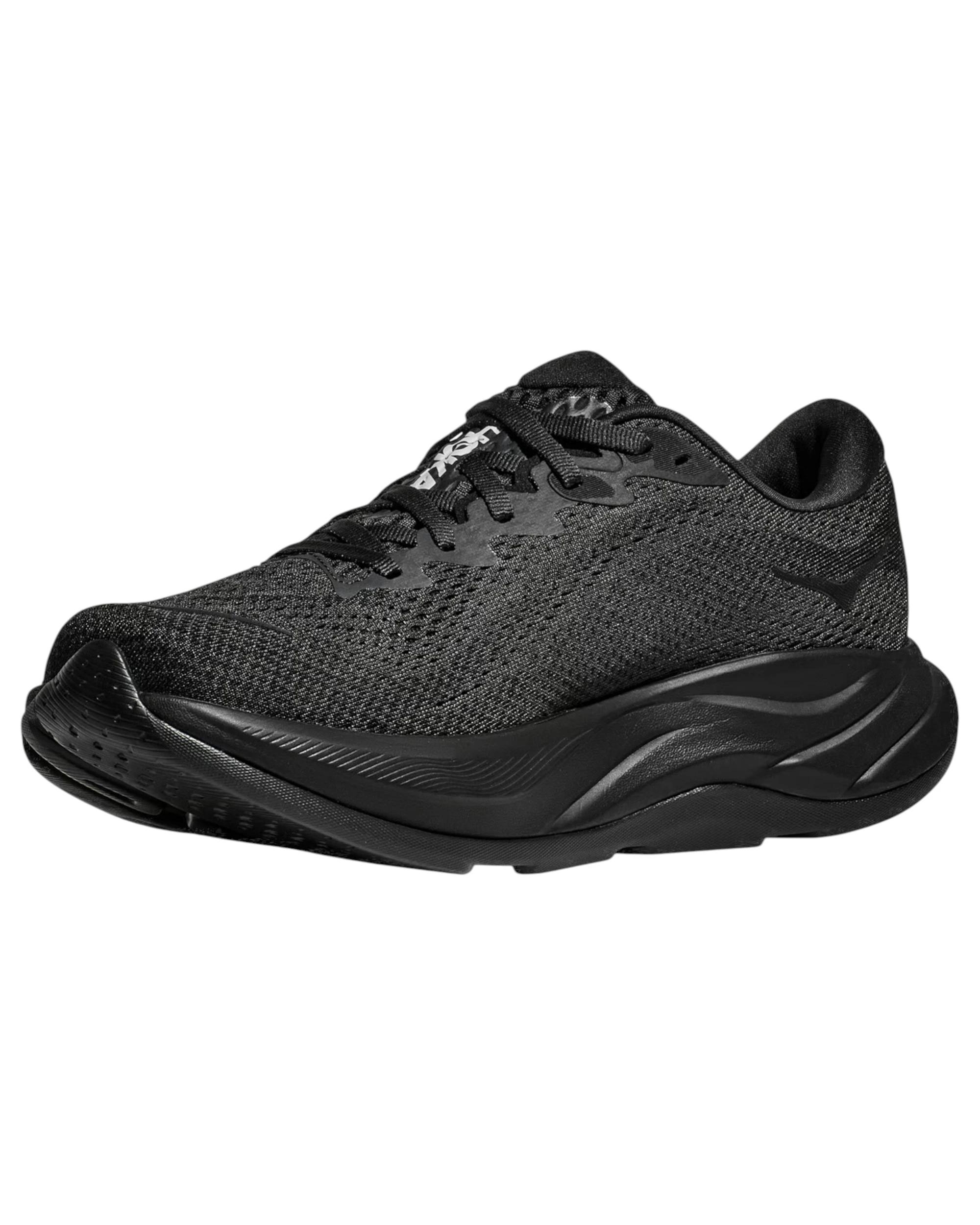 6 Hoka Mens Rincon 4 Athletic Running Shoes BLACK, 6 of 8