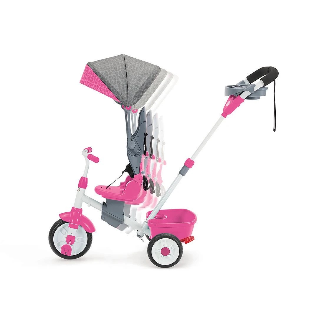 6 Little Tikes 4-in-1 Trike - Pink, 6 of 10
