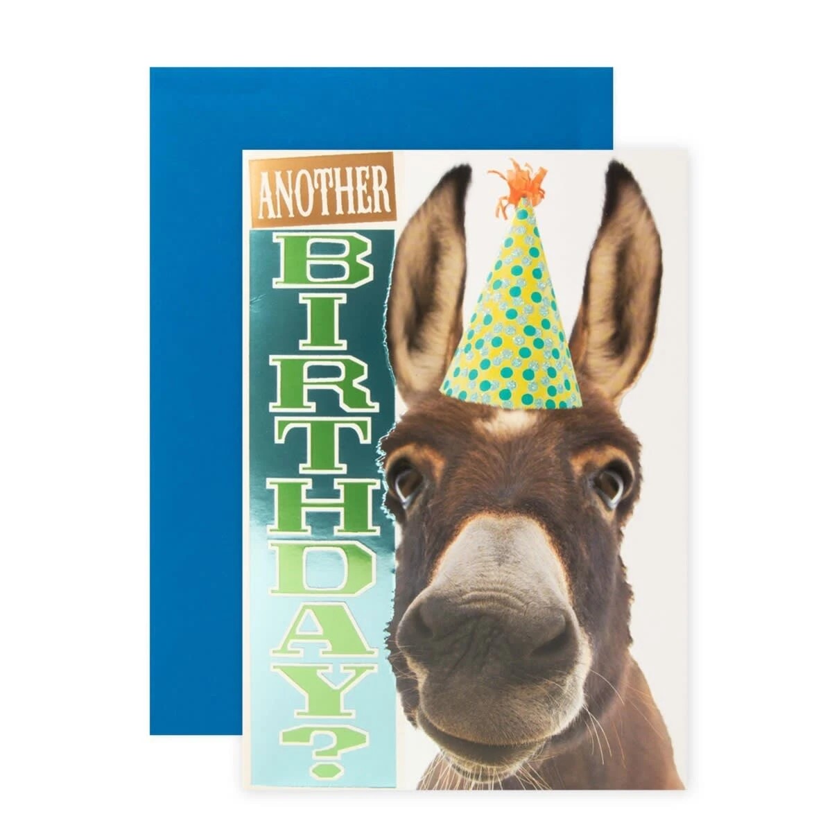 1 Connections from Hallmark Birthday Card - Party Donkey, 1 of 3