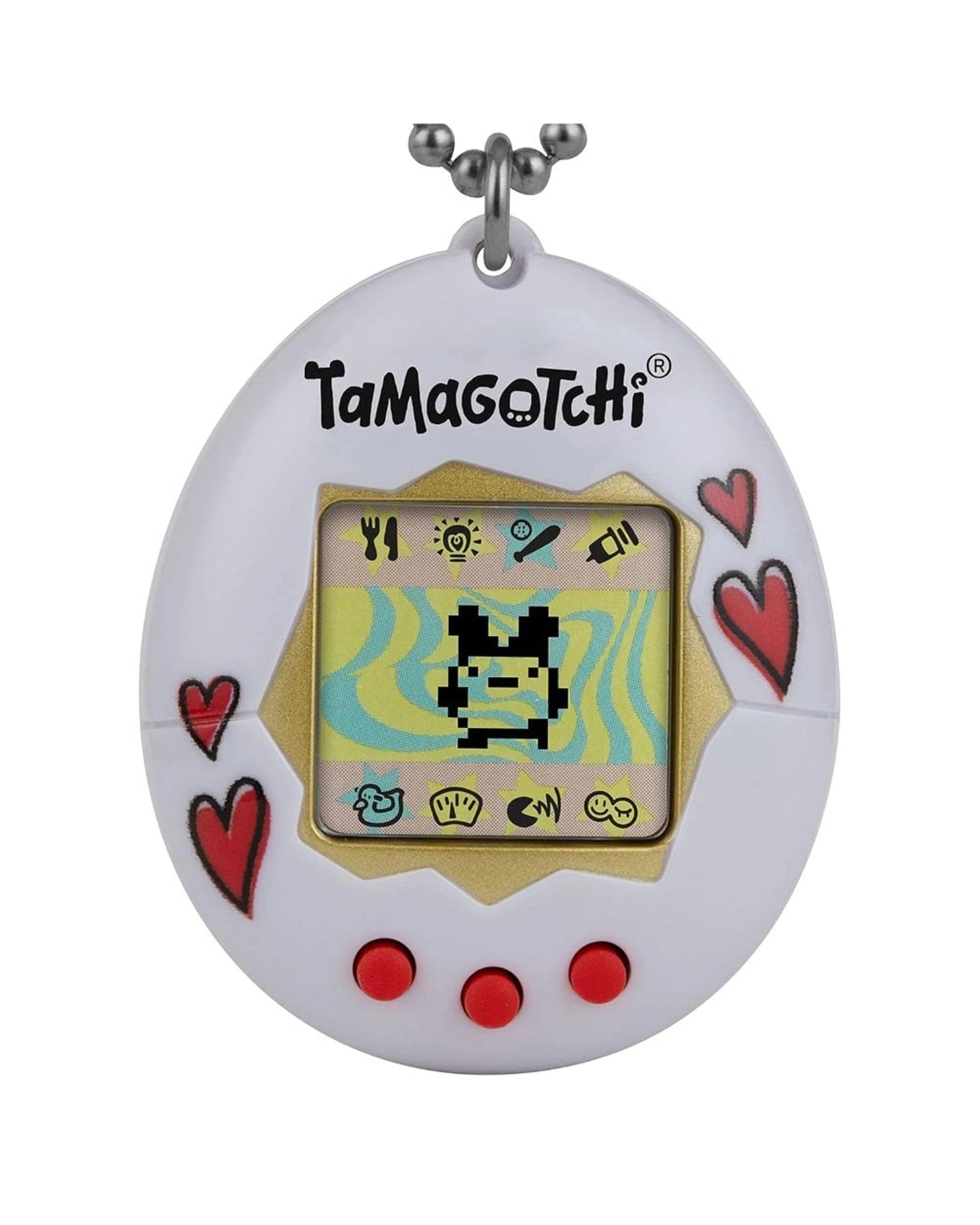 2 Tamagotchi Original Gen 2 - Heart - White, 2 of 6