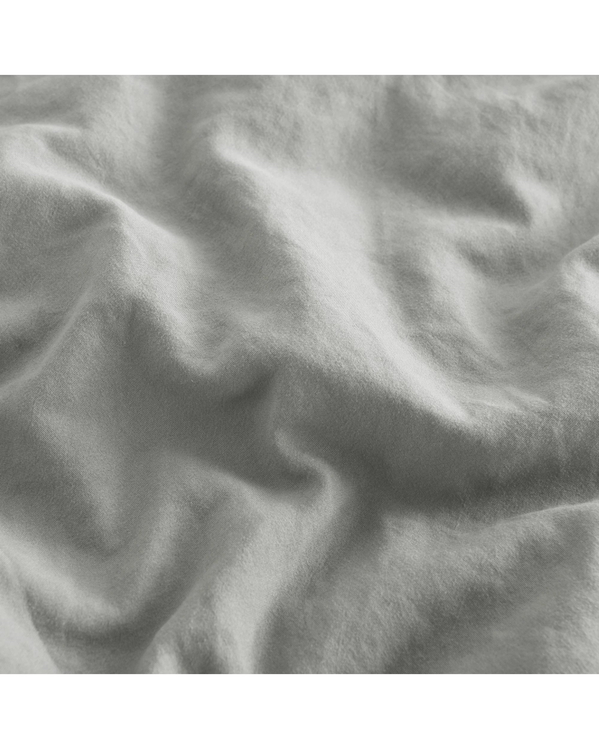 6 Dreamaker Superfine Washed Microfibre Quilt Cover Set - King Single Bed - Dove Grey, 6 of 7