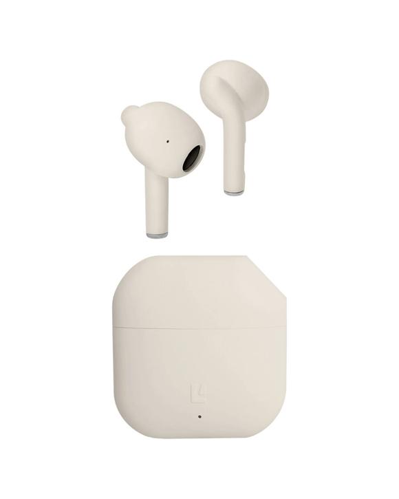 Liquid Ears True Wireless Stereo Stem Bluetooth Earphones - 20 Hour Earbuds. - Plain
