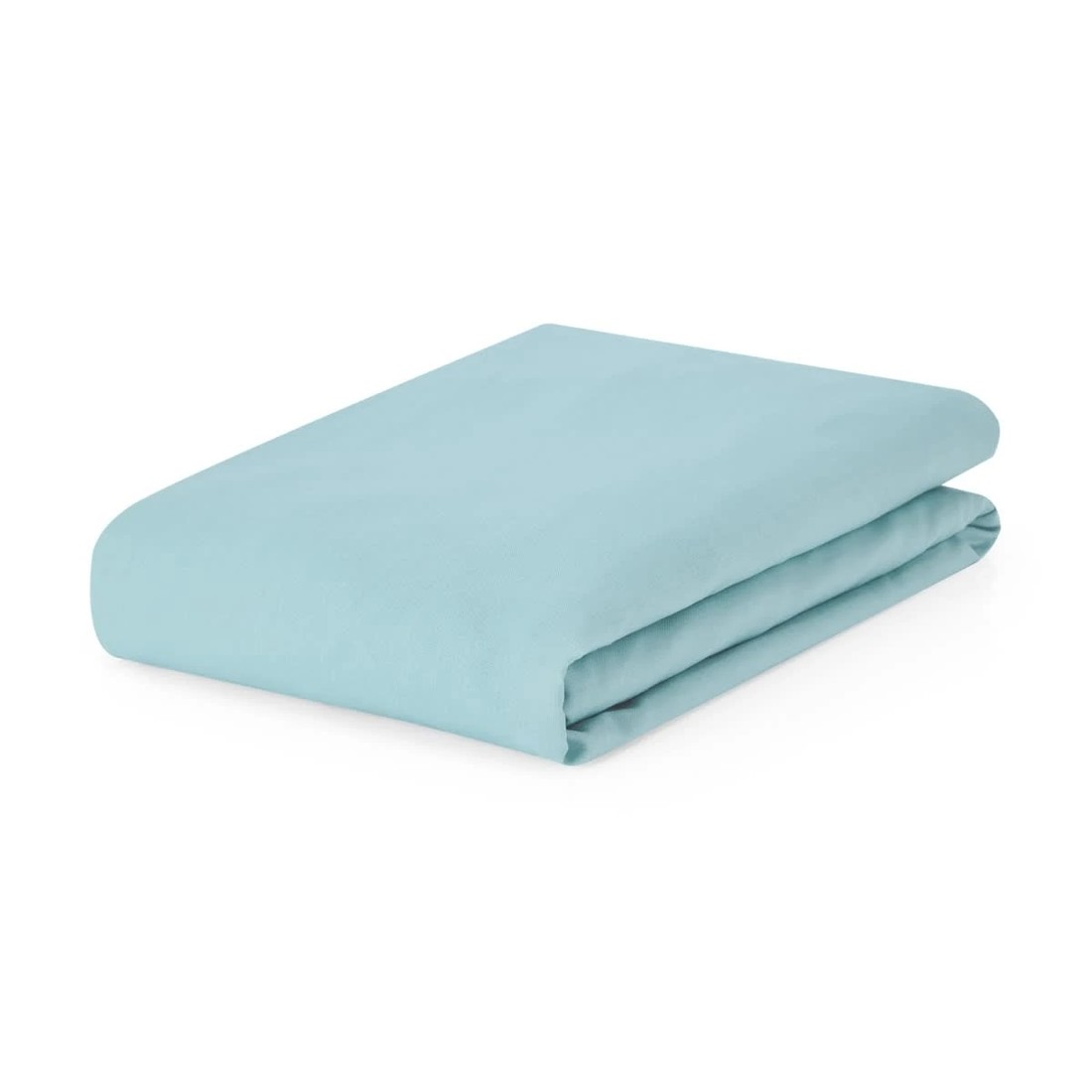 2 180 Thread Count Fitted Sheet - Single Bed, Marine, 2 of 4