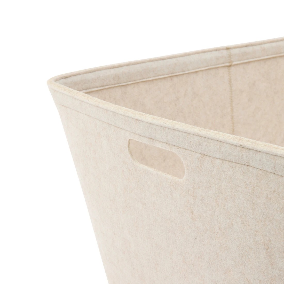 7 Felt Tub - Large, Beige, 7 of 10