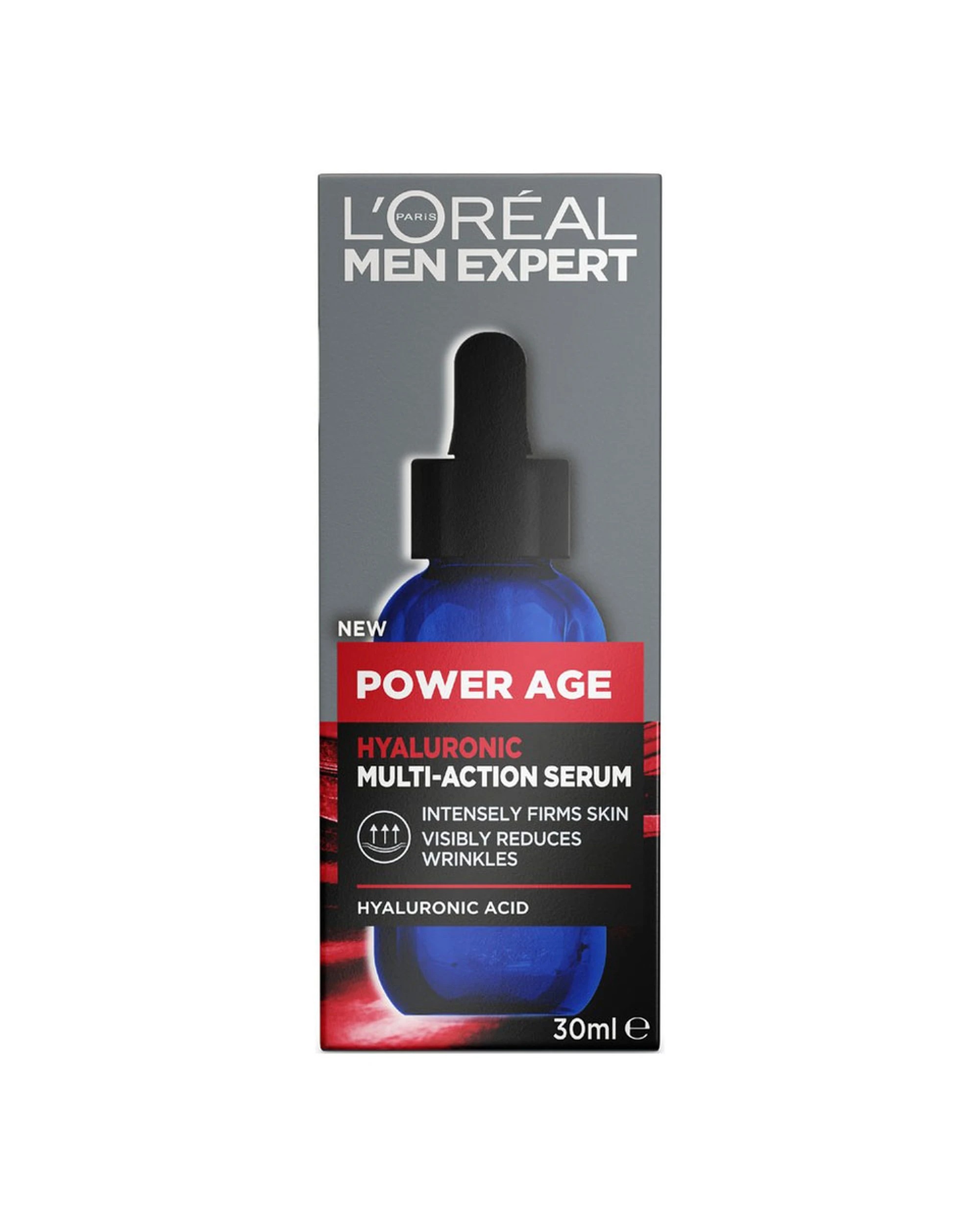 1 L'oreal Paris L'oreal Men Expert Power Age Hyaluronic Multi-action Serum 30ml, 1 of 1