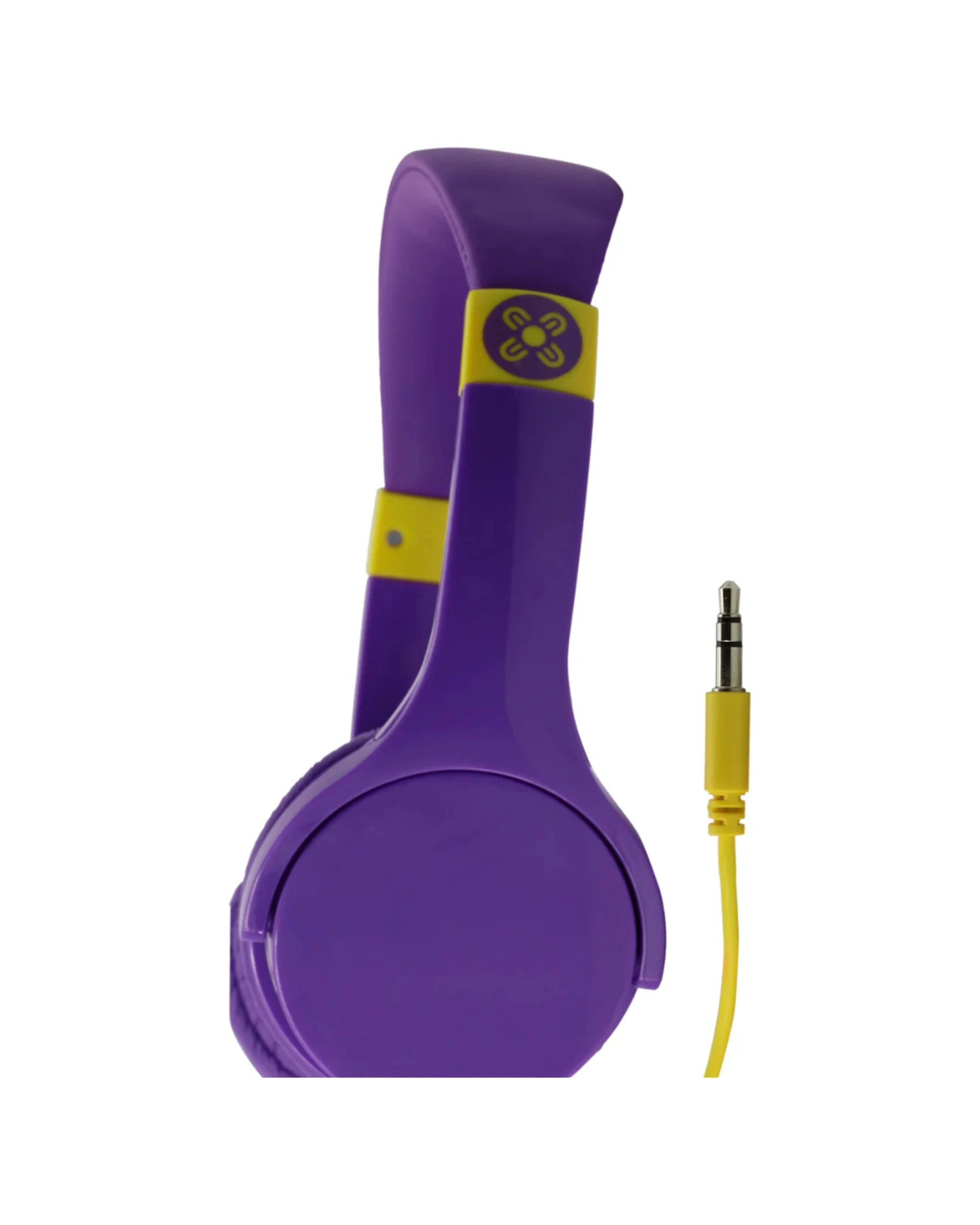 4 Moki Lil Kids Headphones On Ear Headband Volume Limited 3.5mm - Purple, 4 of 4