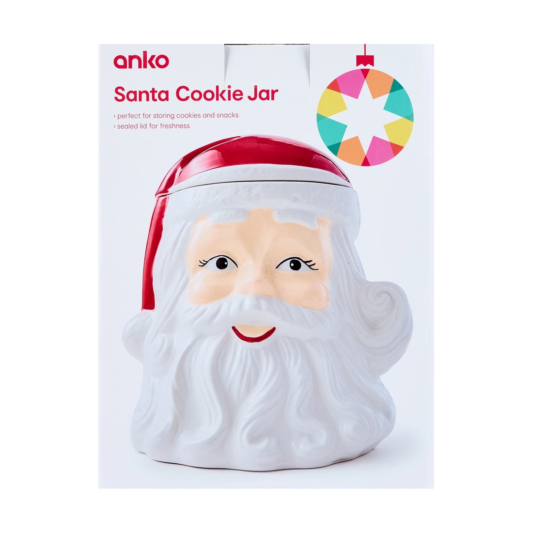 9 Santa Cookie Jar, 9 of 9