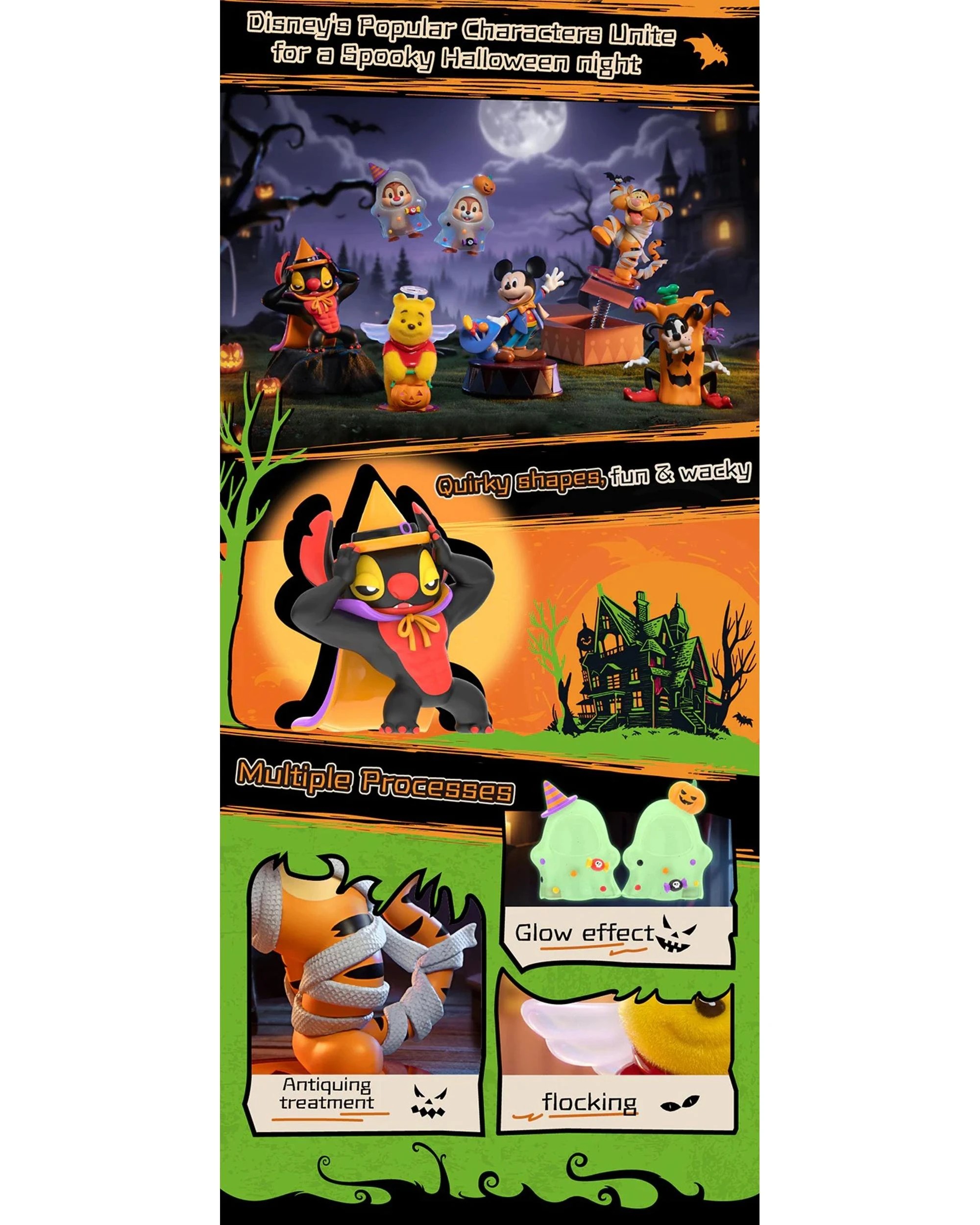 5 Disney Halloween Fantasy Night Series Figure Blind Box, 5 of 10