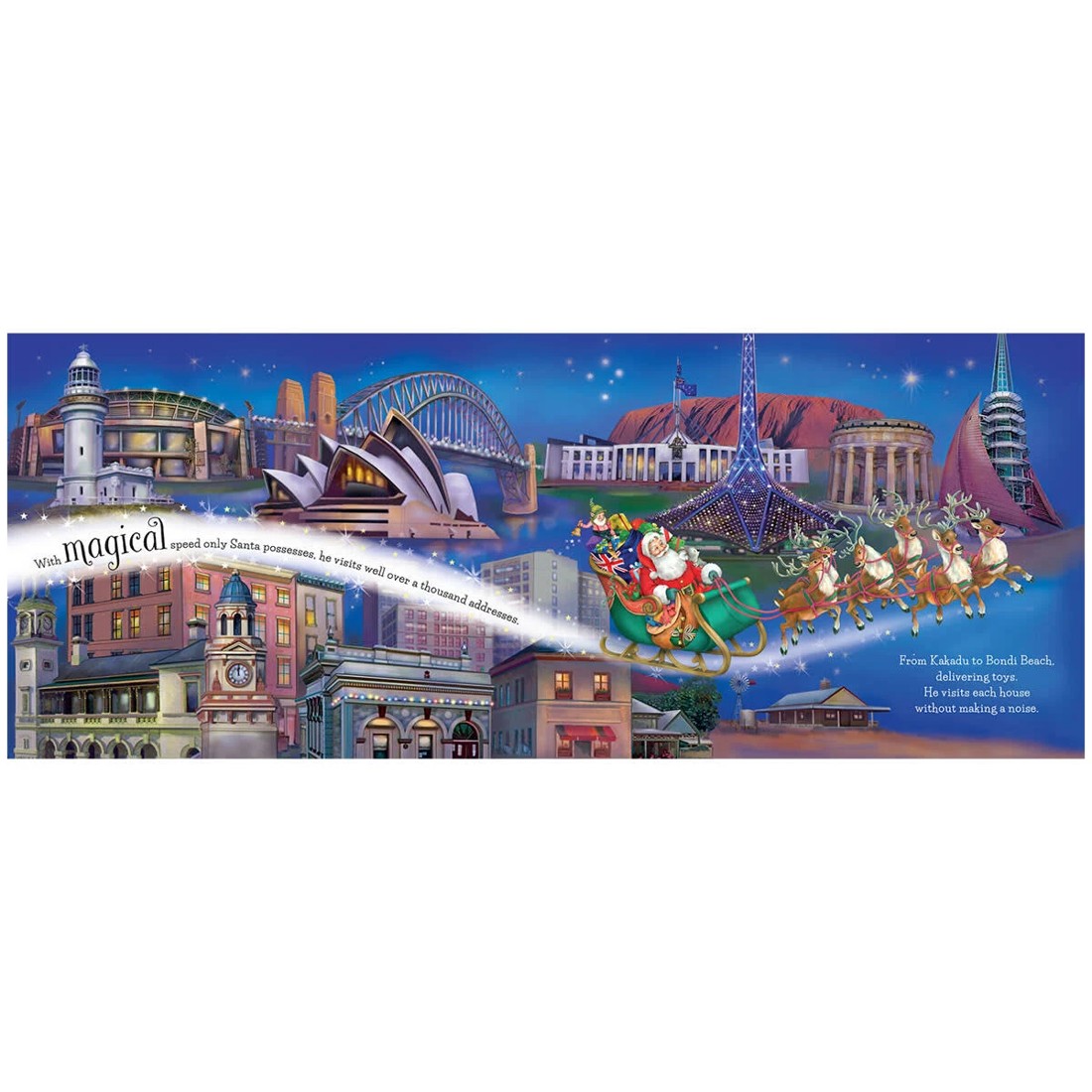 2 Santa is Coming to Australia by Emma Nash - Book, 2 of 2