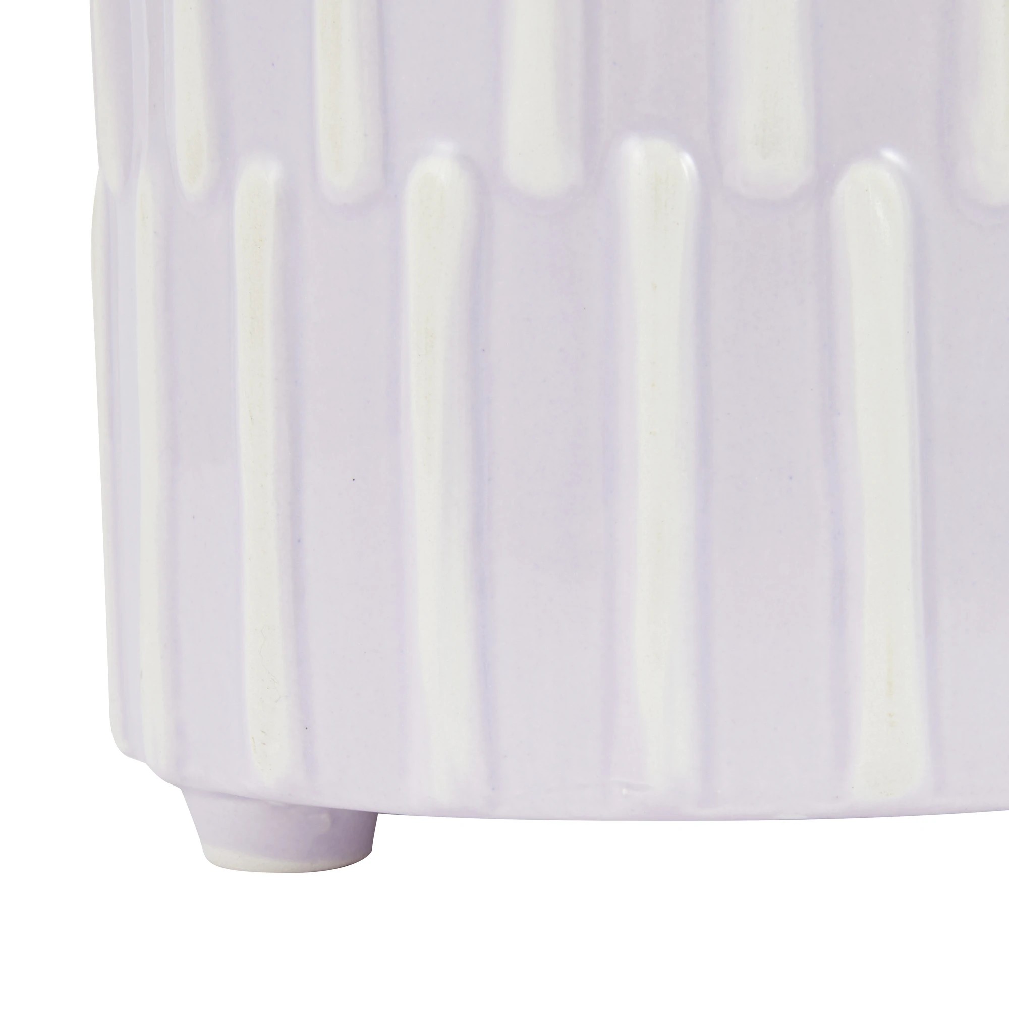 3 Lilac Ceramic Pot, 3 of 4