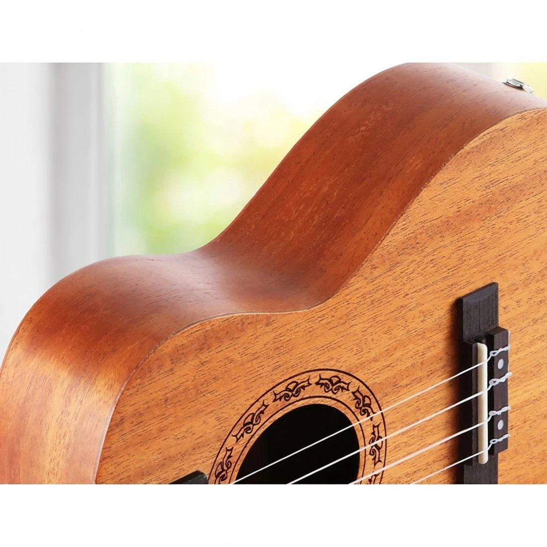 5 Alpha 26" Ukulele Mahogany Tenor Beginner Gift w/ Carry Bag - Natural, 5 of 6