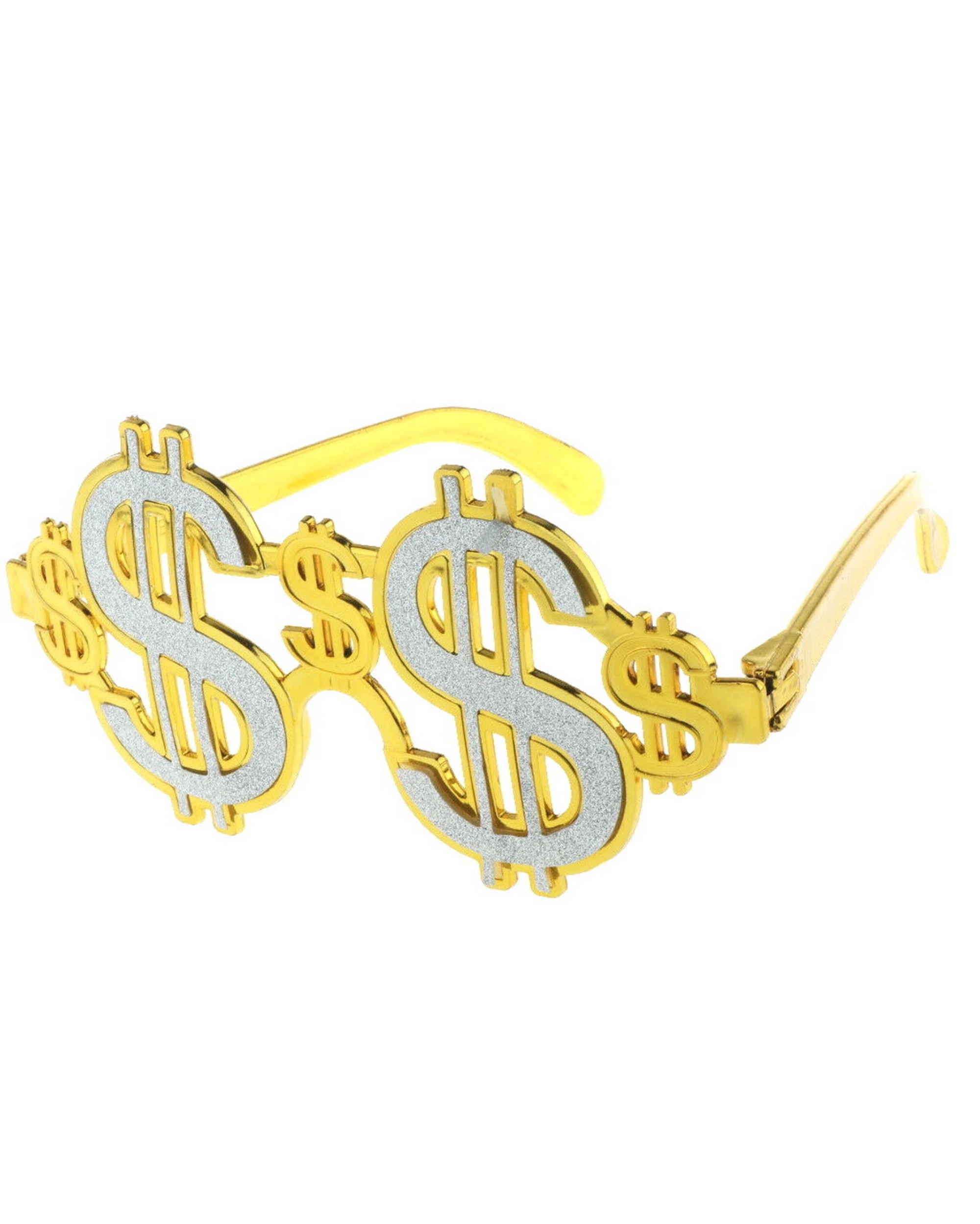 2 JD Party Glitter Dollar Sign Glasses, 2 of 4