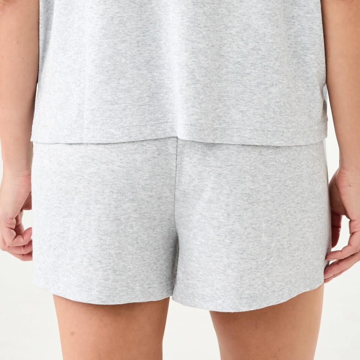 3 Rib Comfort Shorts SILVER MARLE, 3 of 5