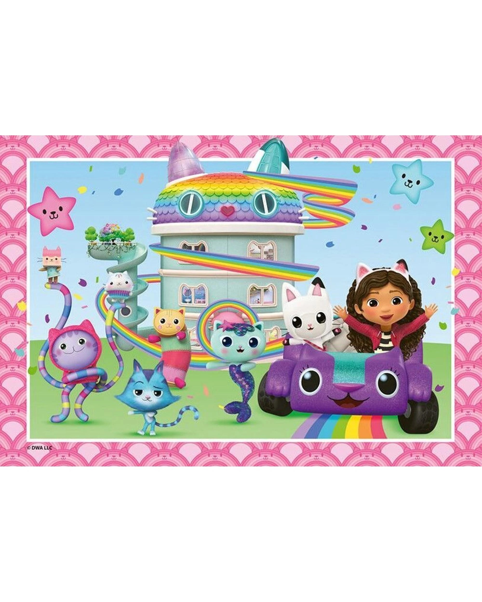 2 Ravensburger Gabby's Dollhouse Cat-errific Celebration 2x24 Piece Jigsaw Puzzle, 2 of 3