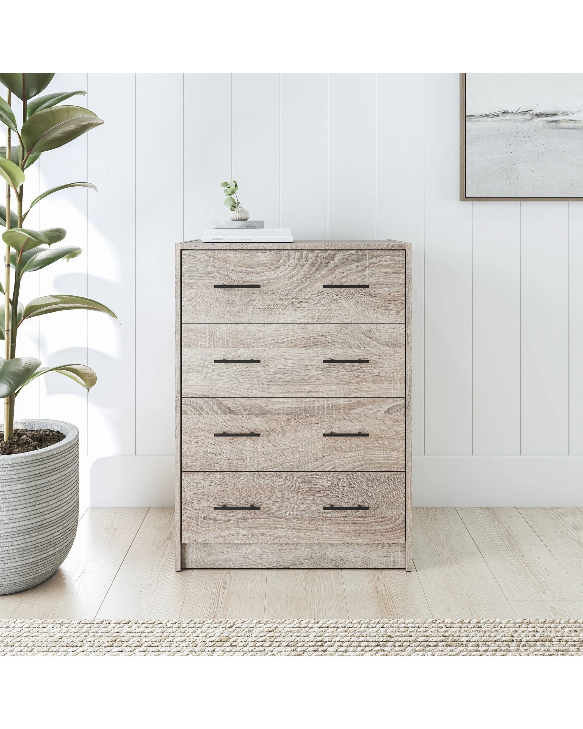 2 Alpine Bay Classic 4 Drawer Chest - Beige, 2 of 9