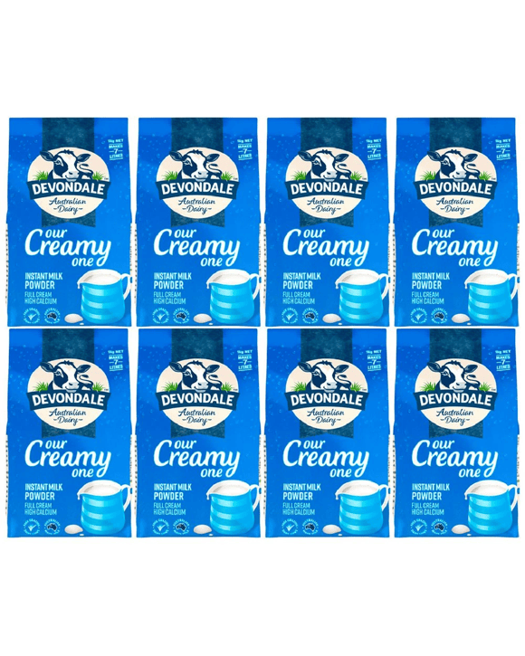 Devondale Instant Full Cream Milk Powder 8 x 1kg