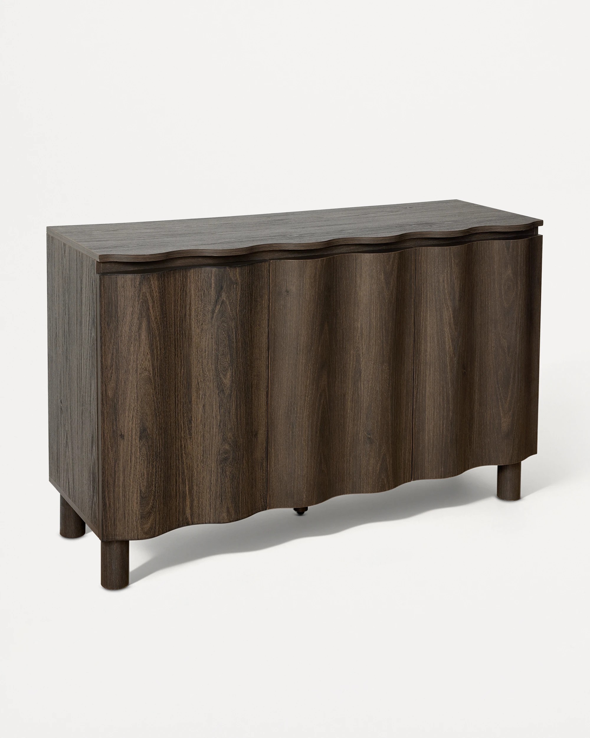 2 Ripple 3 Door Sideboard - Walnut, 2 of 8