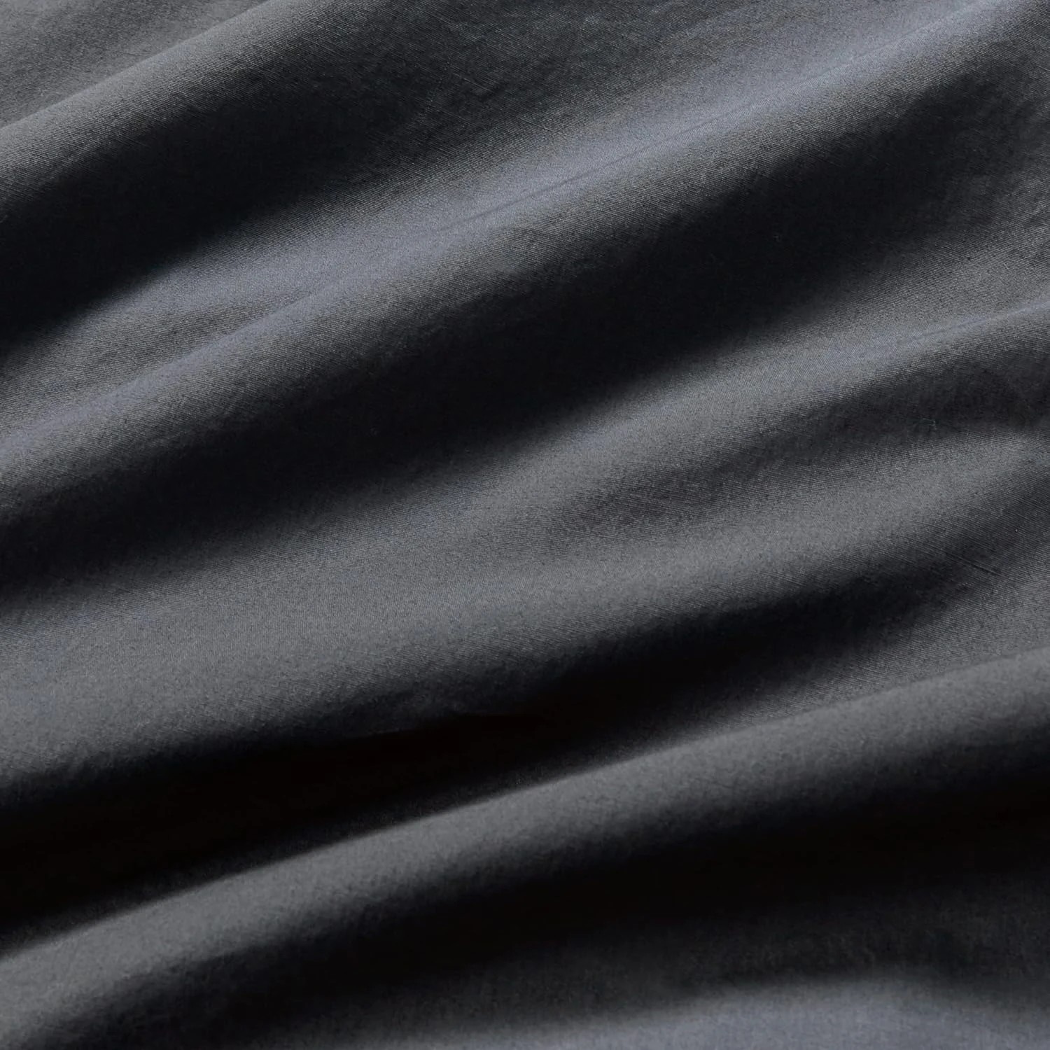 4 Gioia Casa Vintage Washed Cotton Fitted Sheet Set Soft Breathable - Double Bed - Charcoal, 4 of 4