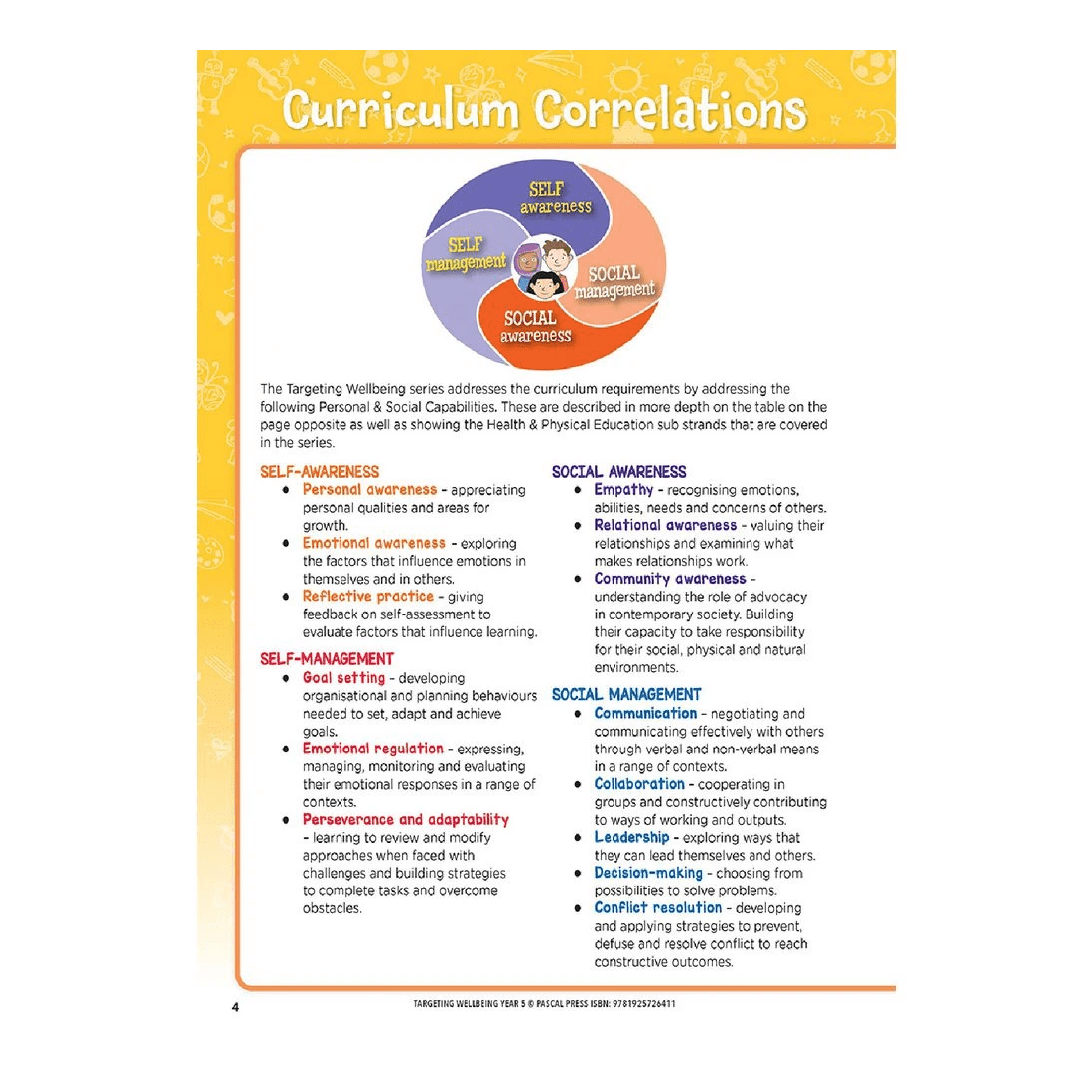 4 Targeting Wellbeing Year 5, 4 of 8