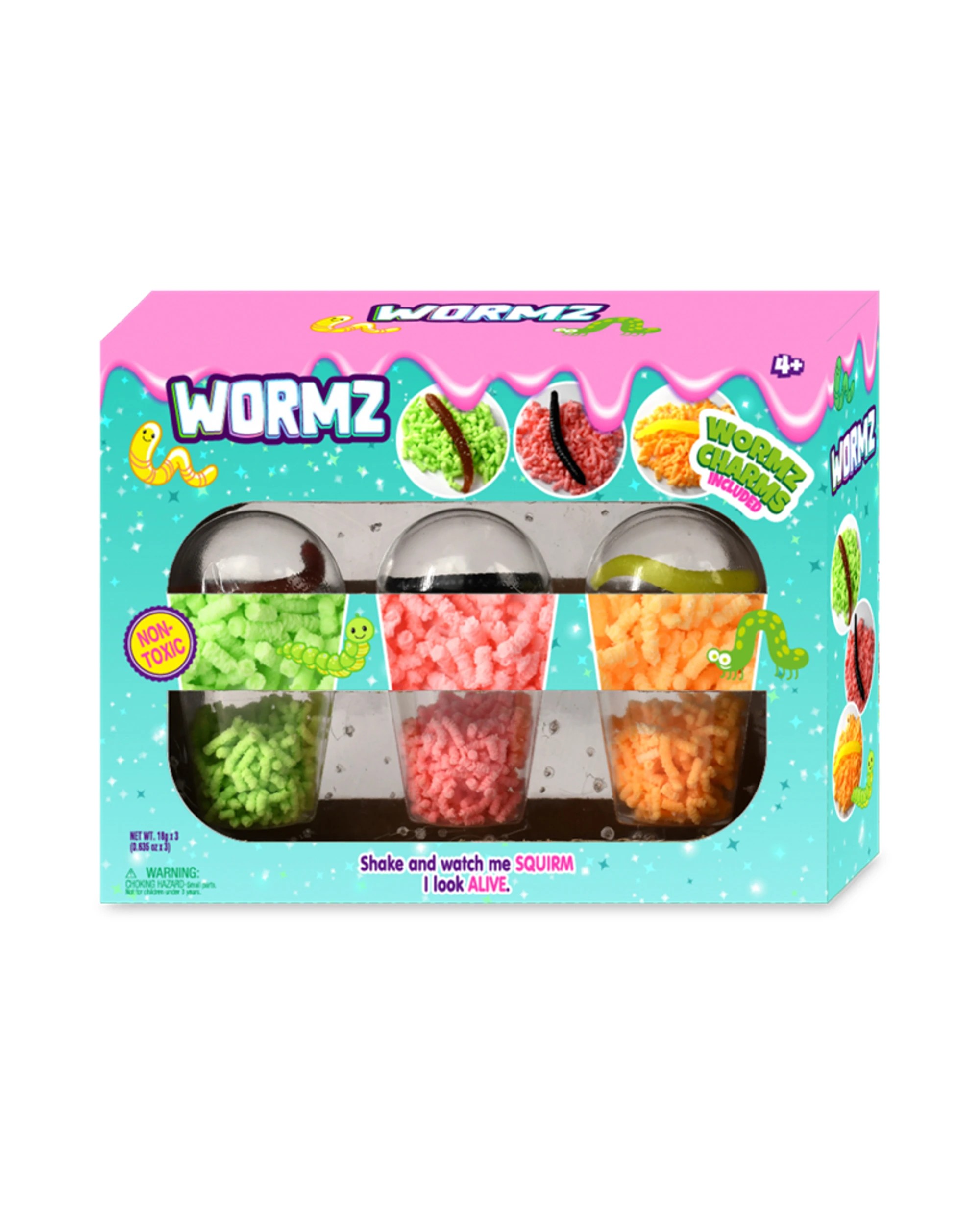 1 Brand Licensing Group WORMZ 60G 3 Asst In Box, 1 of 1