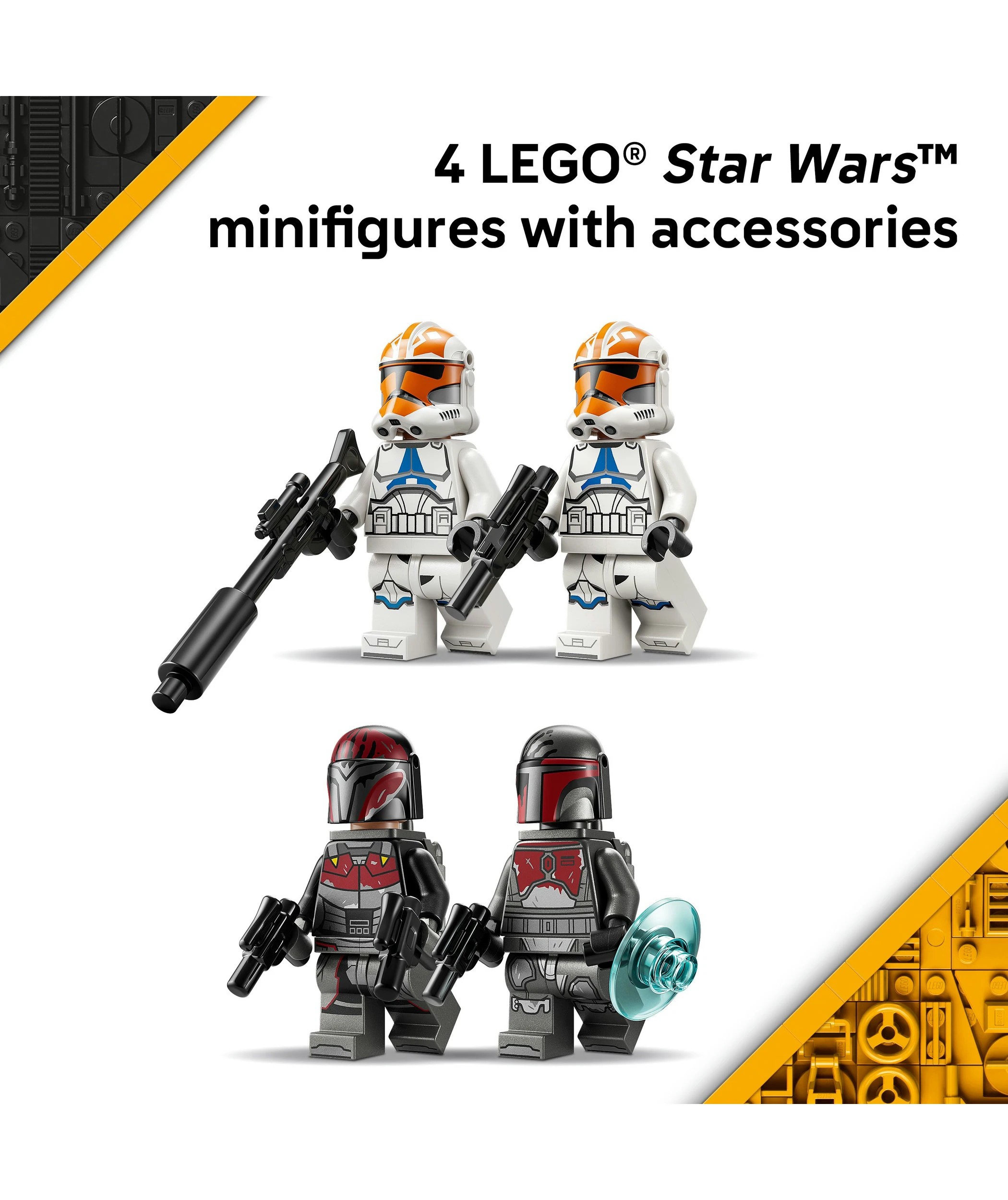 6 LEGO Star Wars Siege of Mandalore Battle Pack 75449, 6 of 10