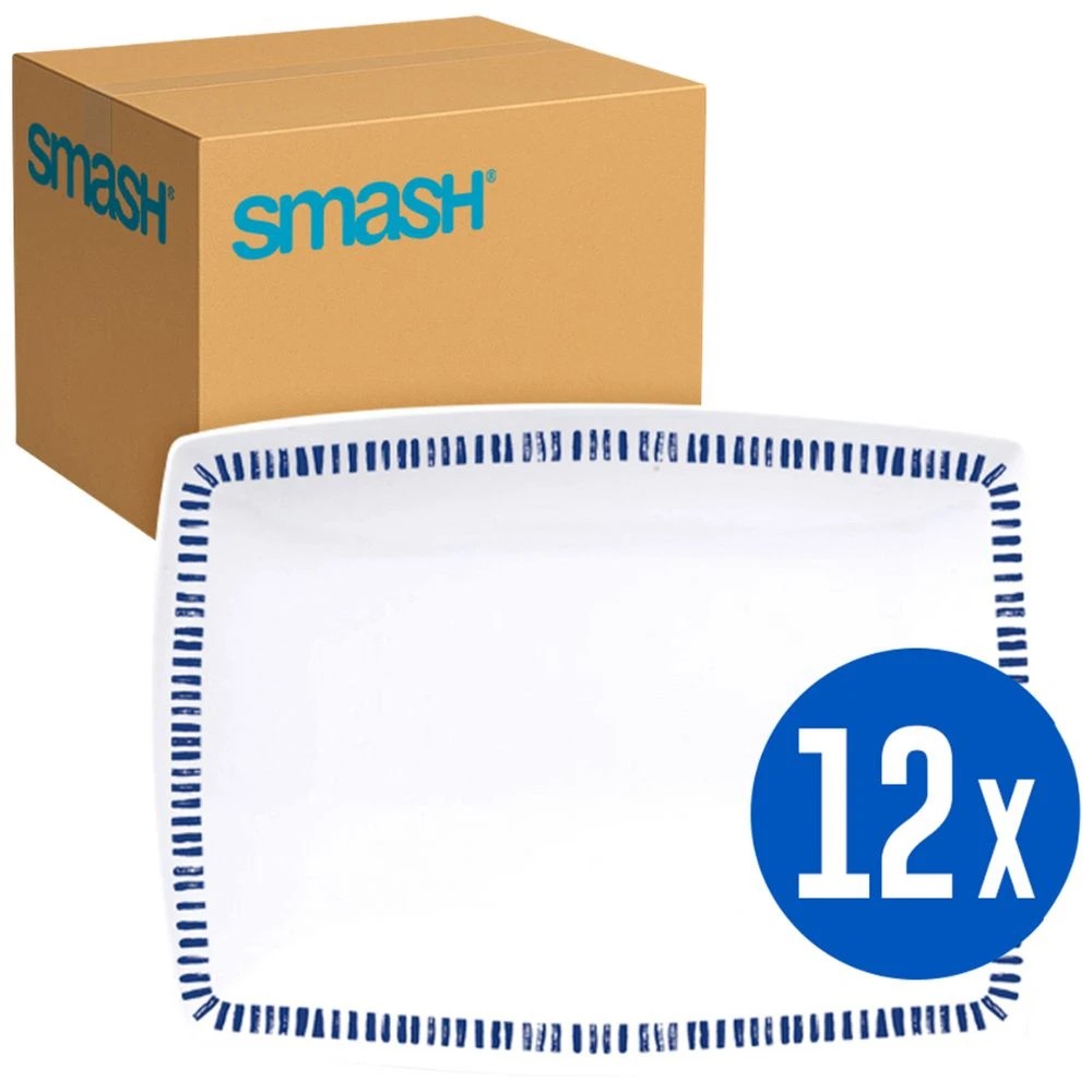 1 Smash Melamix Reusable Small Platter Nautical 12 Pack, 1 of 2