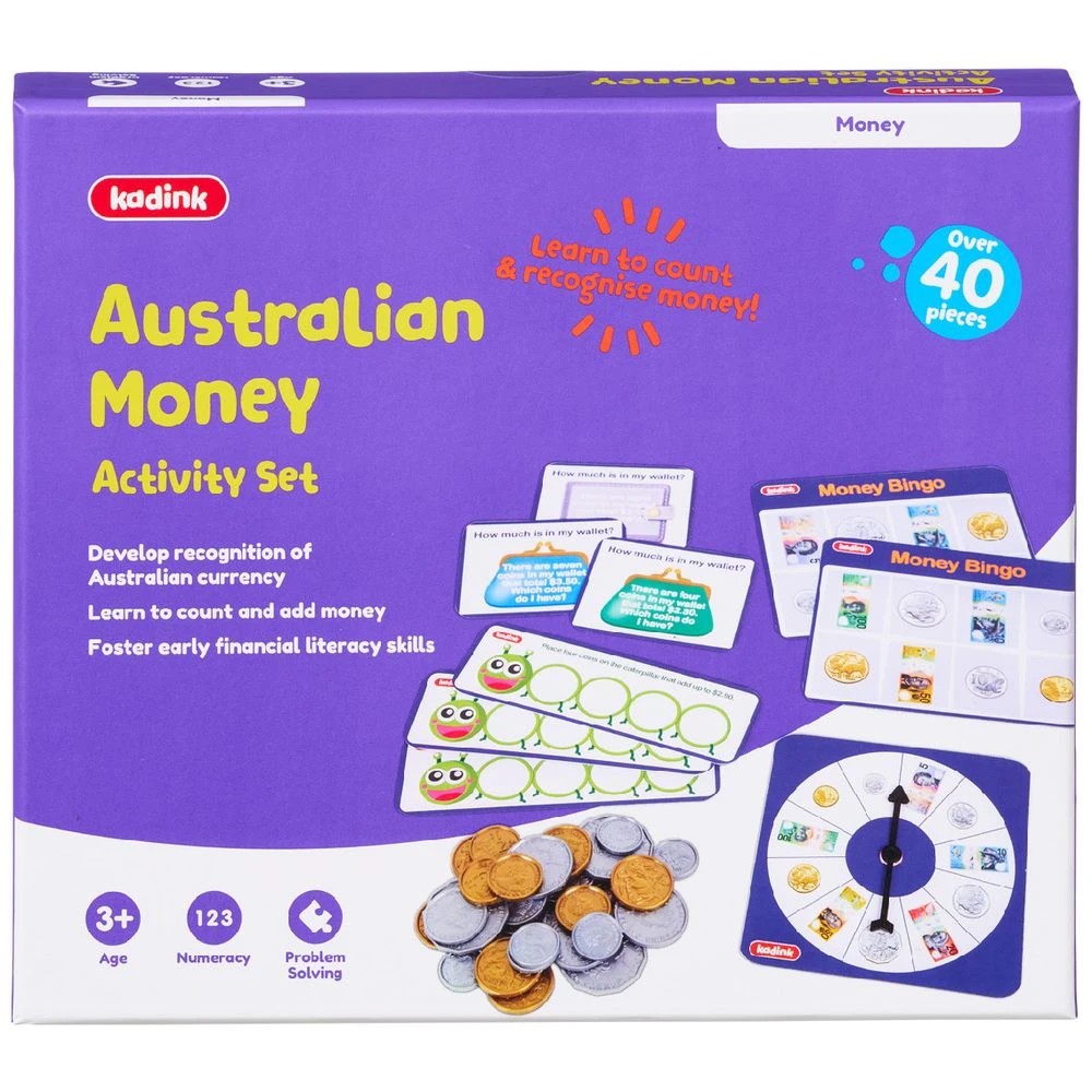 1 Kadink Australian Money Activity Set, 1 of 3