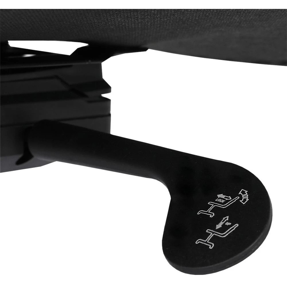 10 J.Burrows Kingston Ergonomic PU Leather Chair Black Ergonomic Chairs and Desk Chairs, 10 of 10